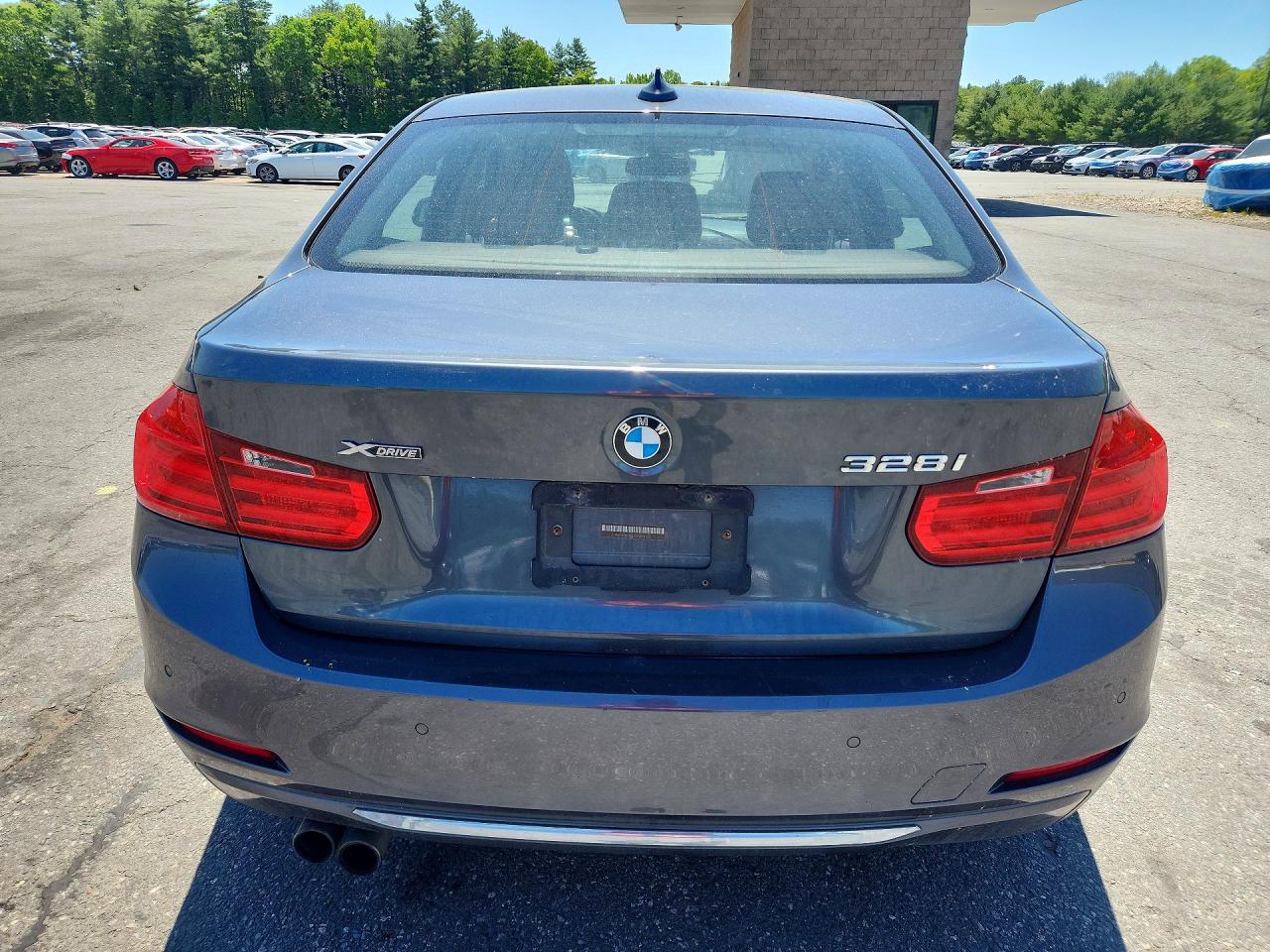 2015 Bmw 328 Xi Sulev Gray vin: WBA3B5G55FNS19356