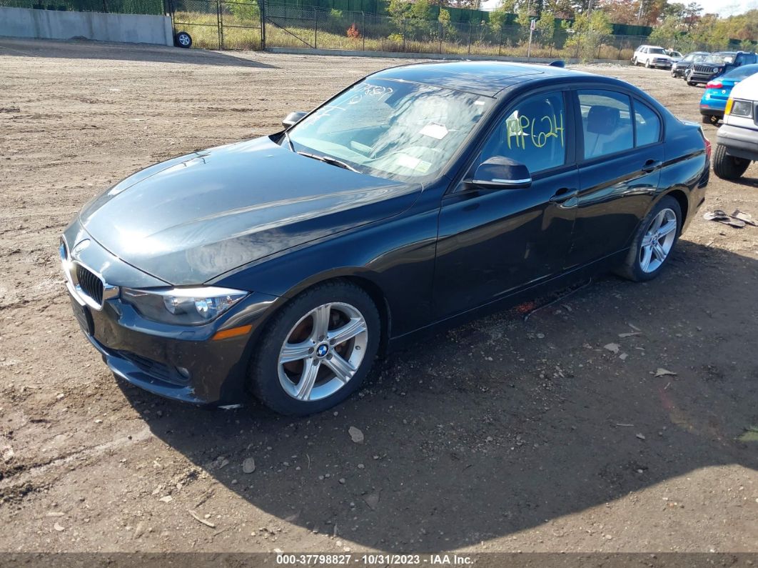 2015 Bmw 328i Xdrive Black vin: WBA3B5G55FNS20149