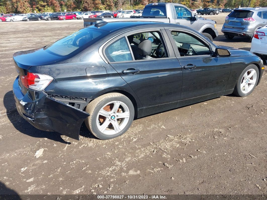 2015 Bmw 328i Xdrive Black vin: WBA3B5G55FNS20149