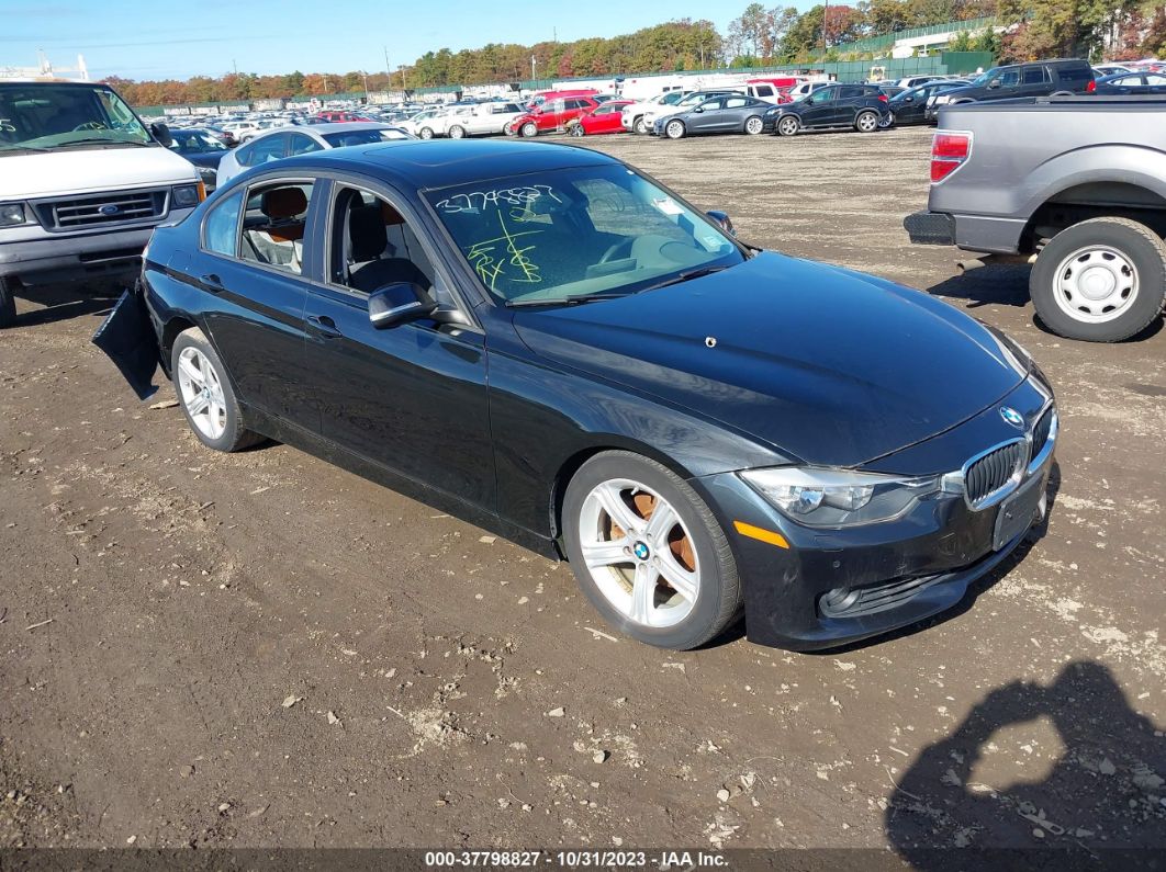 2015 Bmw 328i Xdrive Black vin: WBA3B5G55FNS20149