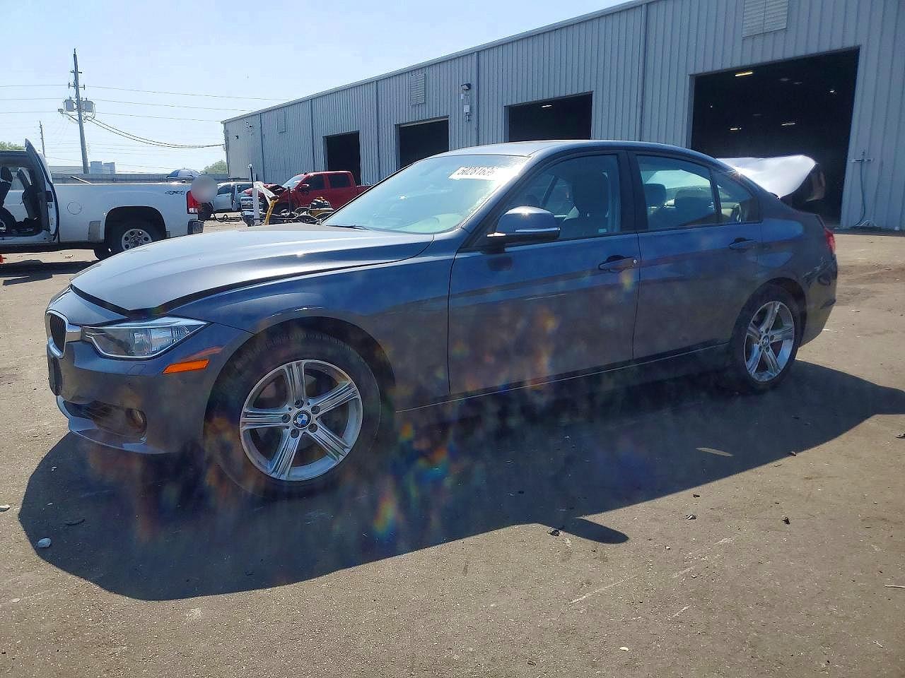 2014 Bmw 328 Xi Sulev Gray vin: WBA3B5G56ENS10986