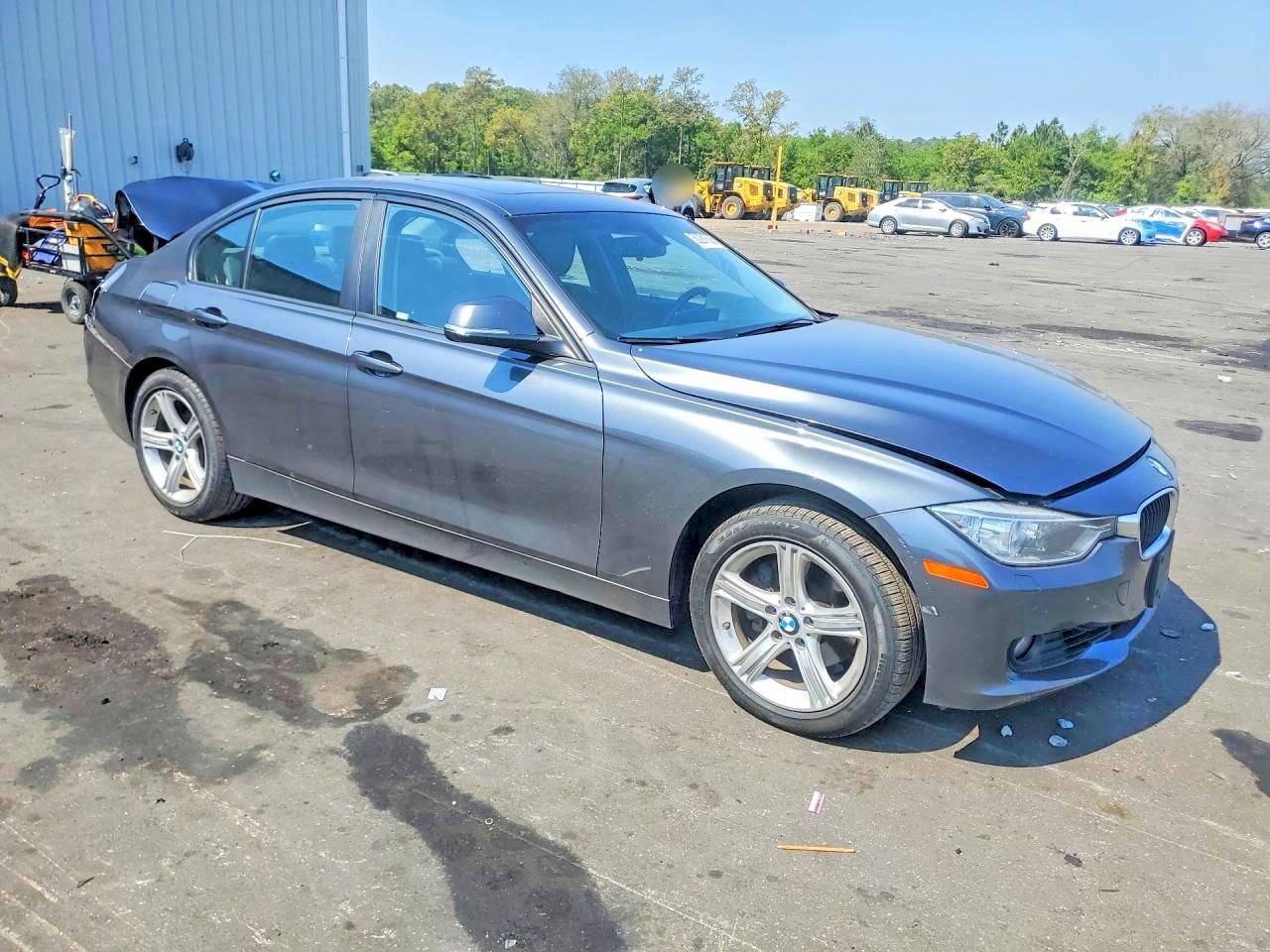 2014 Bmw 328 Xi Sulev Gray vin: WBA3B5G56ENS10986