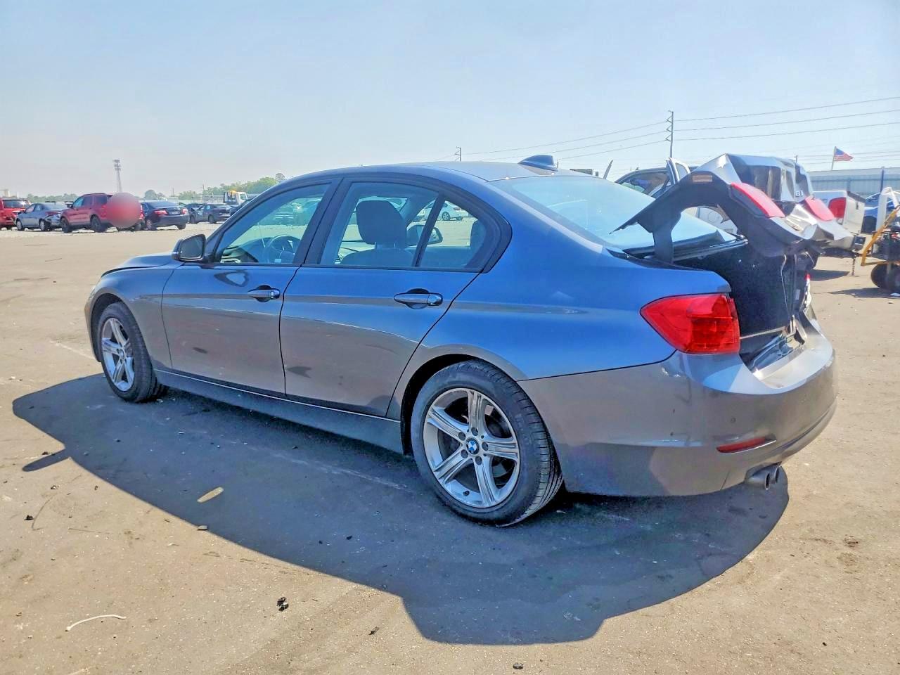 2014 Bmw 328 Xi Sulev Gray vin: WBA3B5G56ENS10986