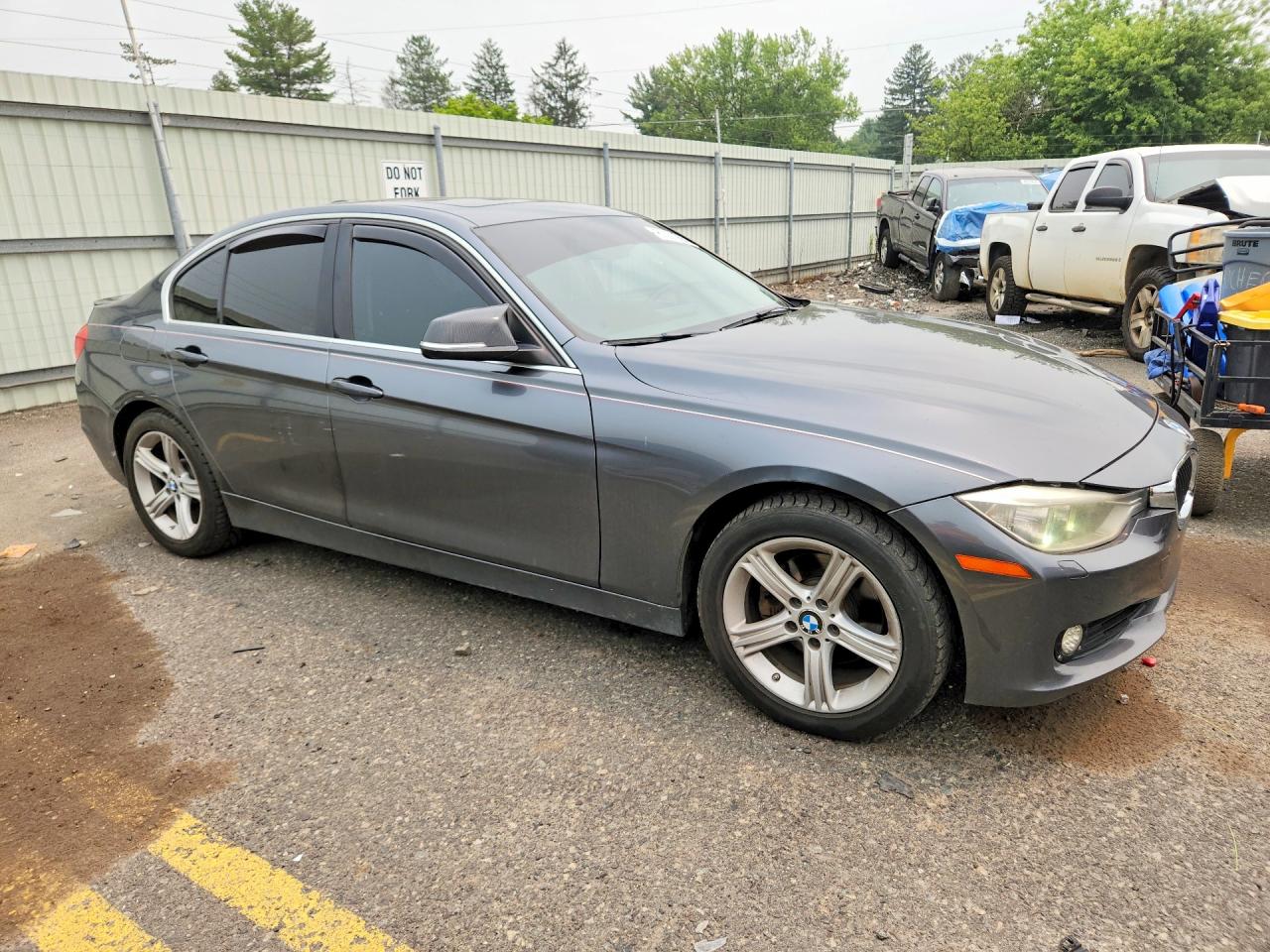 2015 Bmw 328 Xi Sulev Gray vin: WBA3B5G56FNS11718