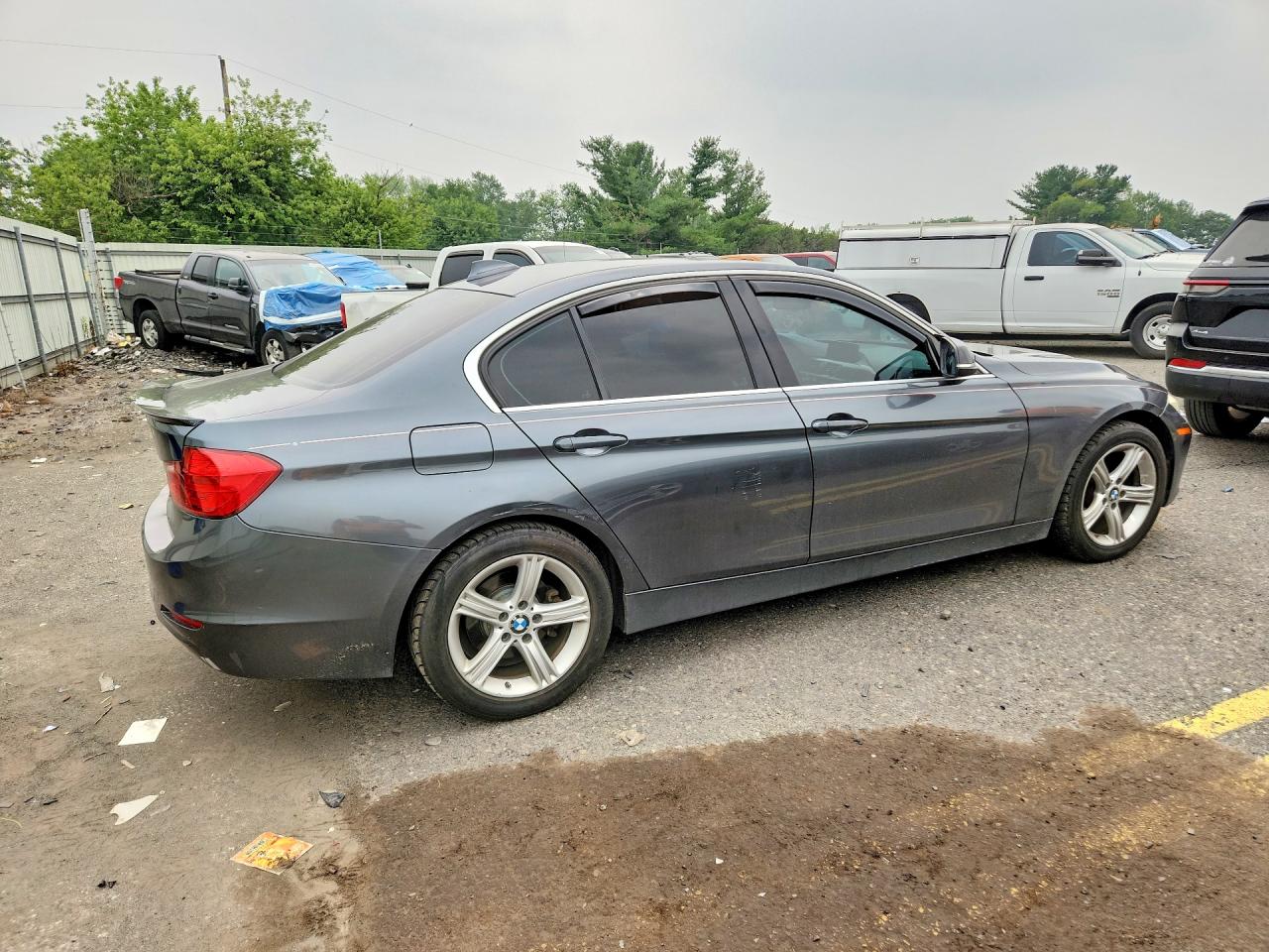 2015 Bmw 328 Xi Sulev Gray vin: WBA3B5G56FNS11718