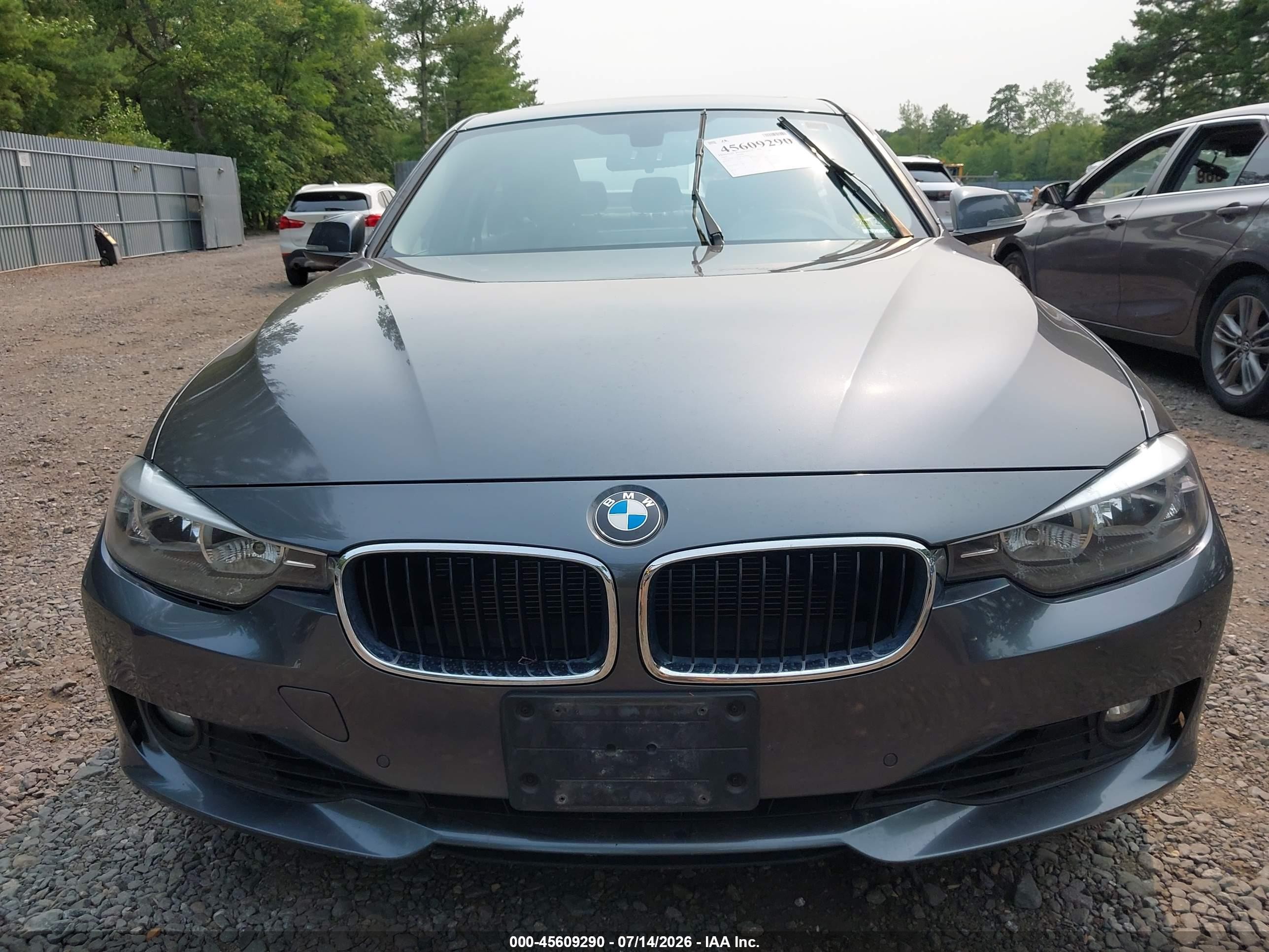 2015 Bmw 328i Xdrive Gray vin: WBA3B5G56FNS12383