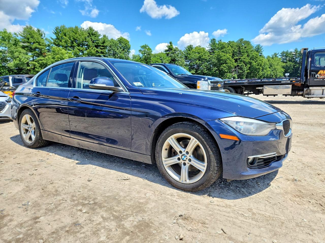 2015 Bmw 328 Xi Sulev Blue vin: WBA3B5G56FNS16062