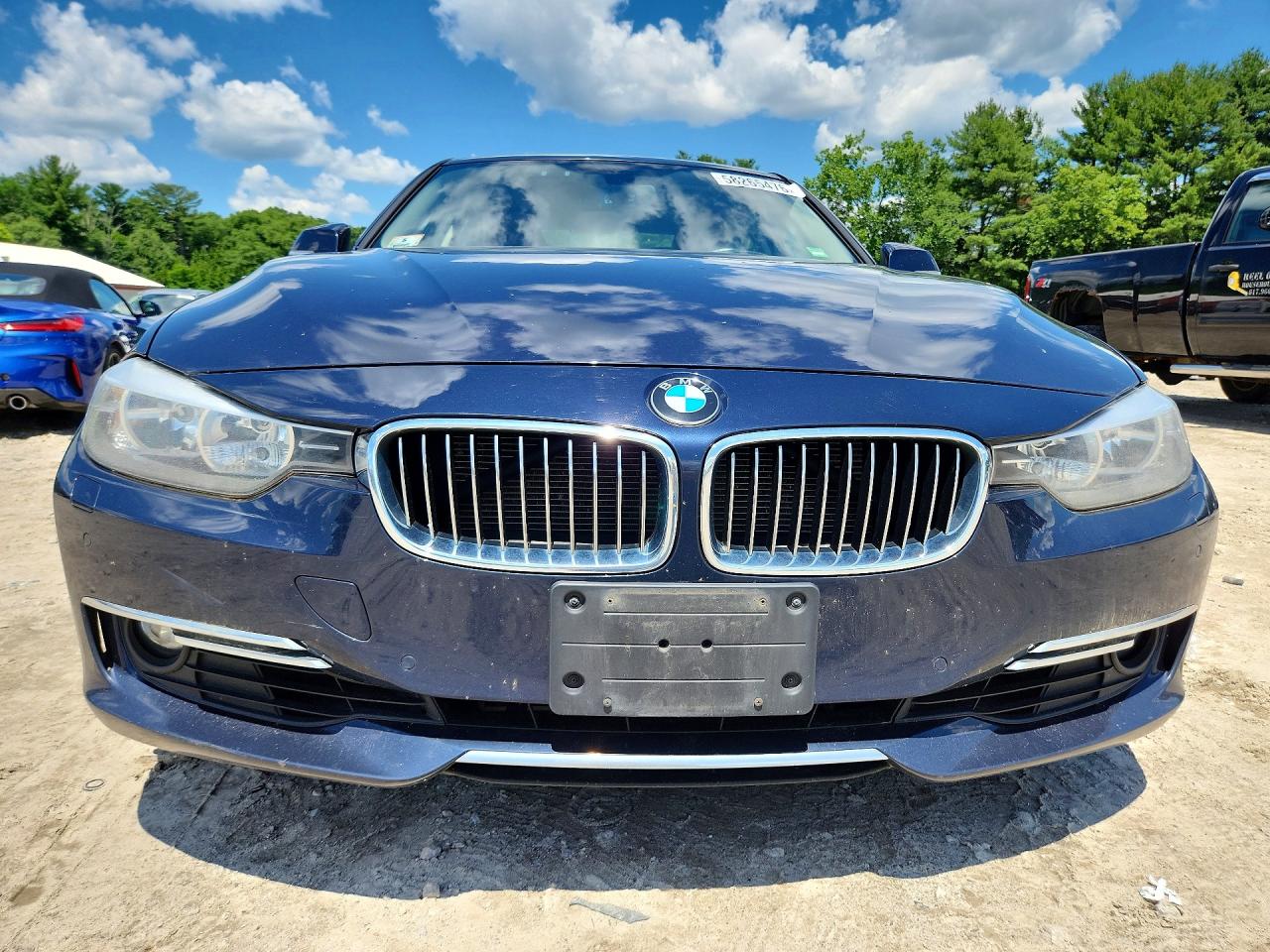 2015 Bmw 328 Xi Sulev Blue vin: WBA3B5G56FNS16062