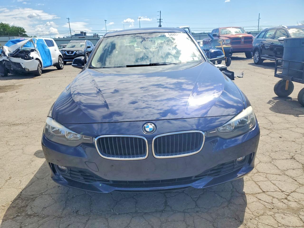 2015 Bmw 328 Xi Sulev Blue vin: WBA3B5G56FNS18619