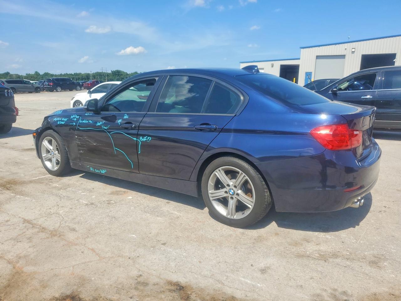 2015 Bmw 328 Xi Sulev Blue vin: WBA3B5G56FNS18667
