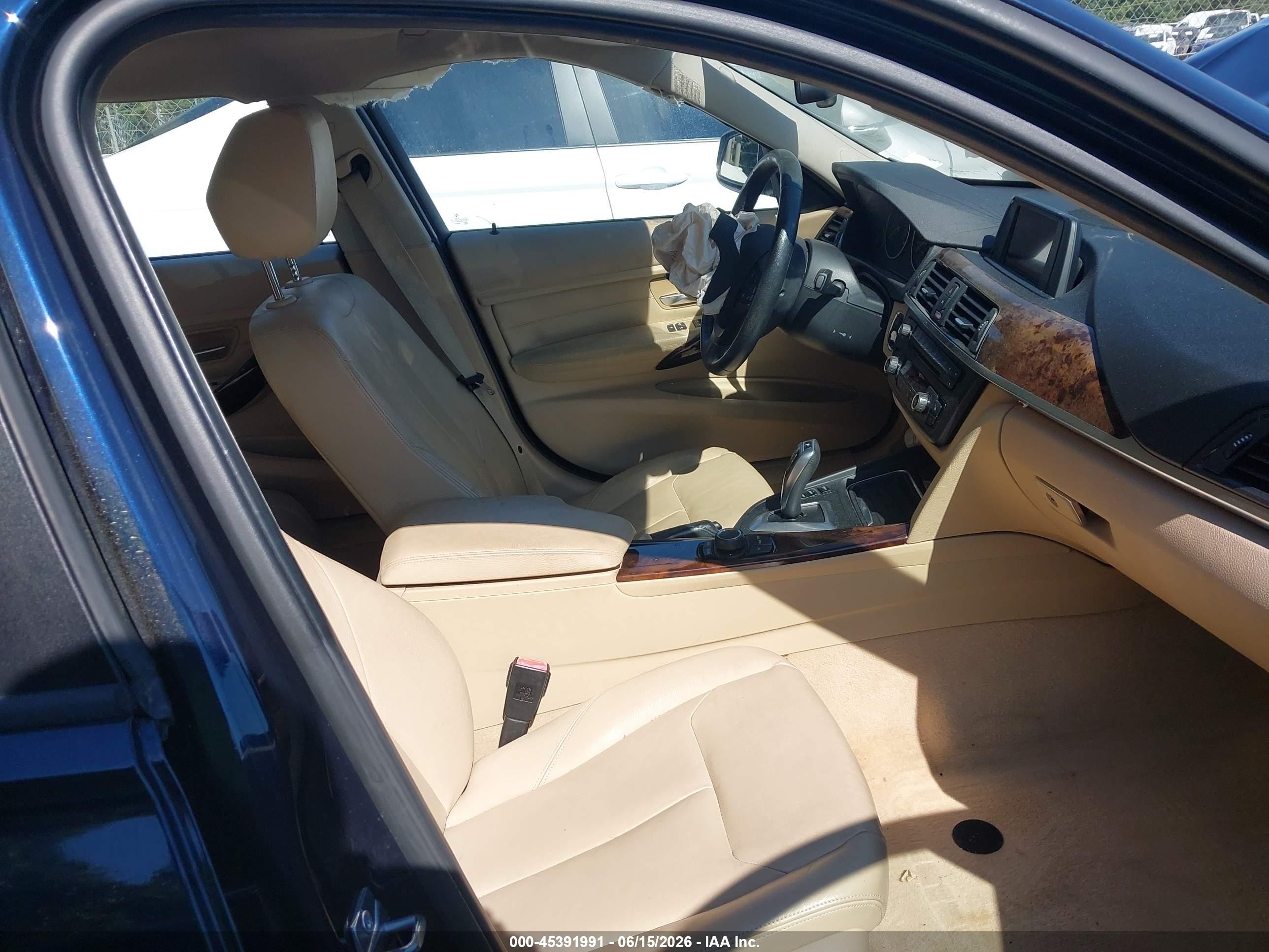 2013 Bmw 328i Xdrive Blue vin: WBA3B5G57DNS02894