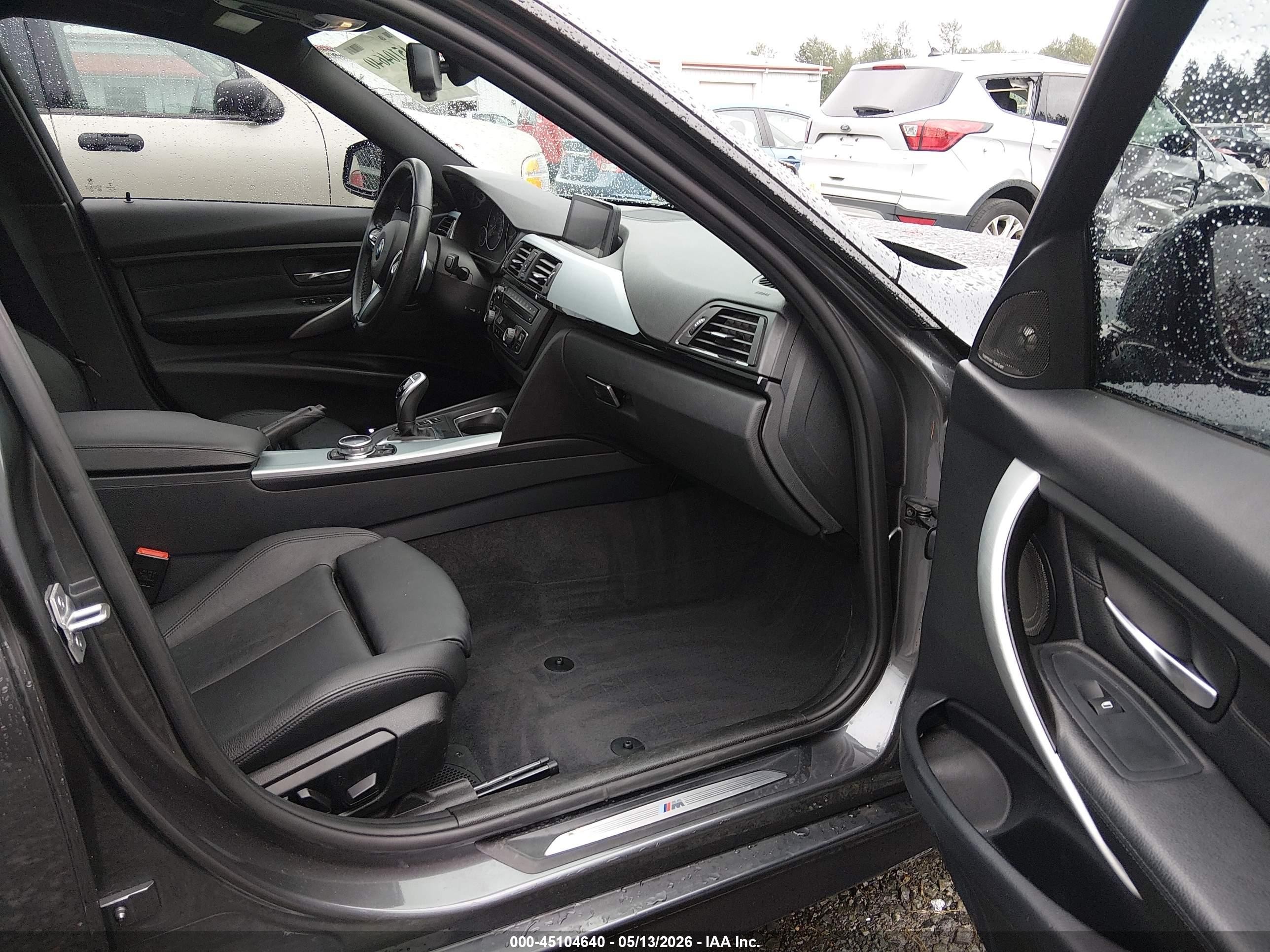 2015 Bmw 328i Xdrive Gray vin: WBA3B5G57FNS12067