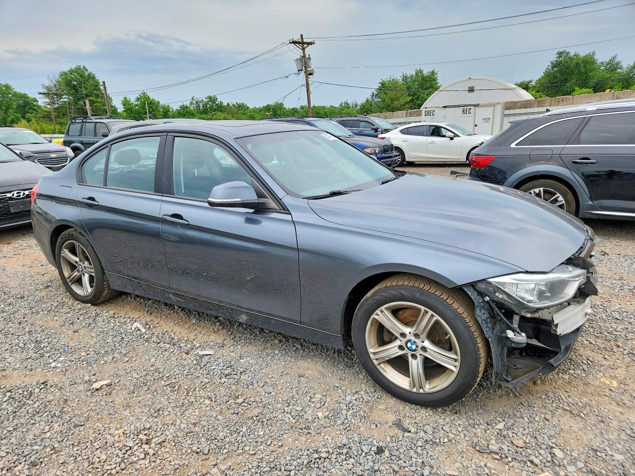 2015 Bmw 328 Xi Sulev Gray vin: WBA3B5G57FNS15325
