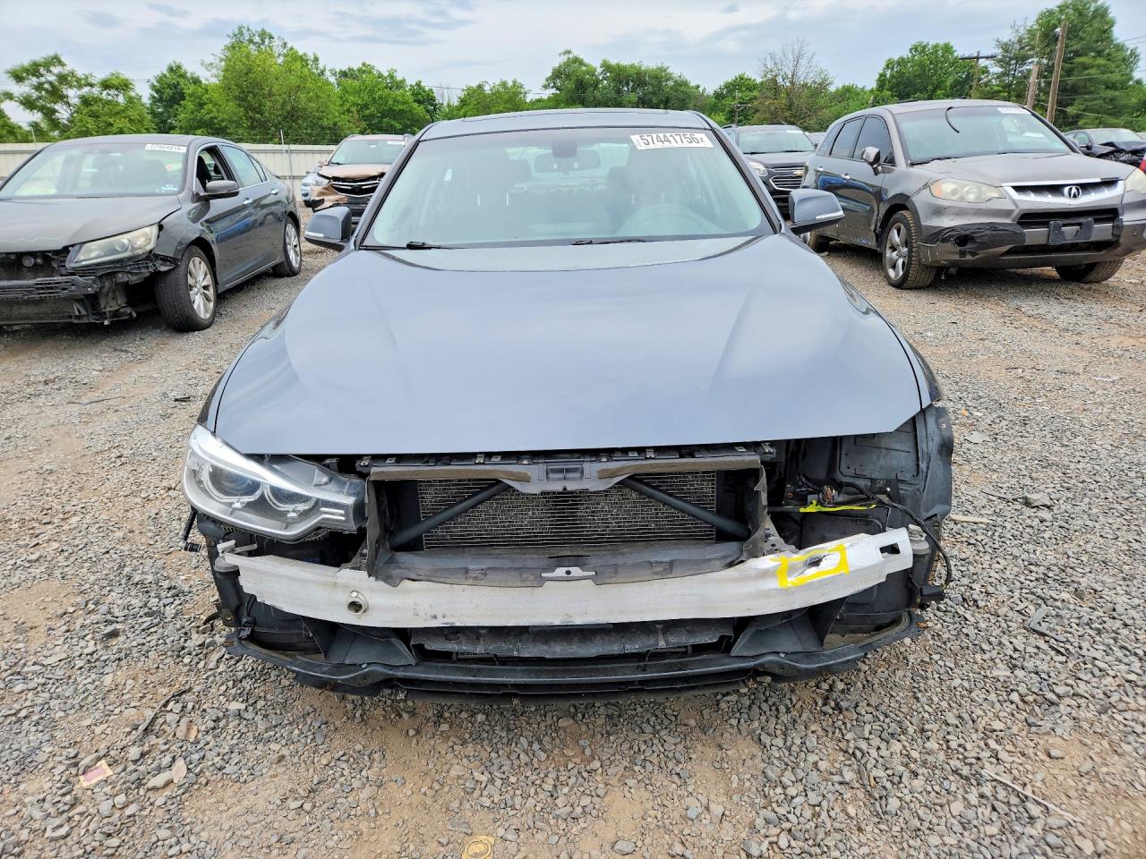 2015 Bmw 328 Xi Sulev Gray vin: WBA3B5G57FNS15325