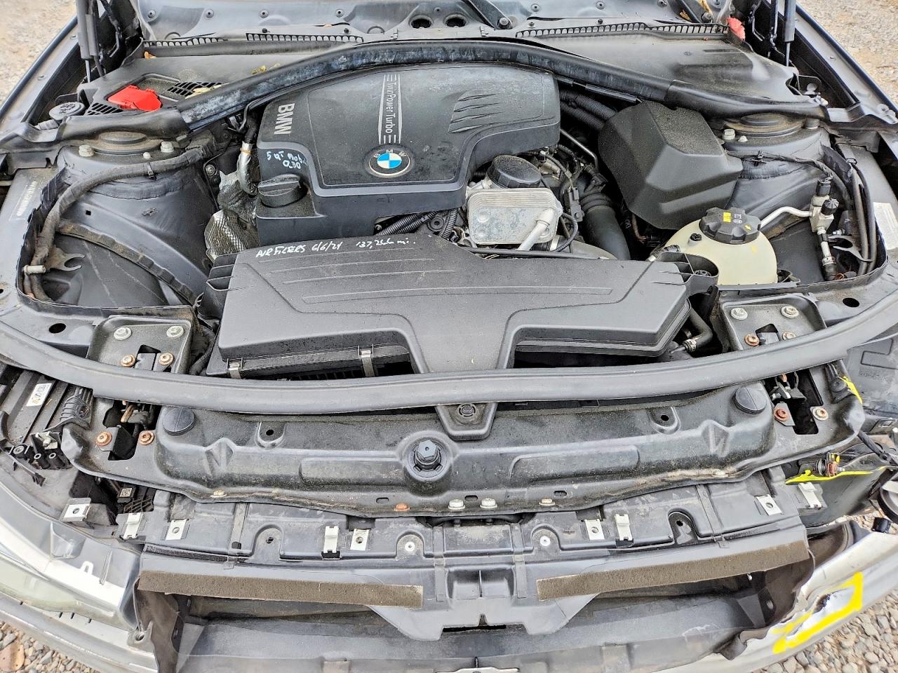 2015 Bmw 328 Xi Sulev Gray vin: WBA3B5G57FNS15325
