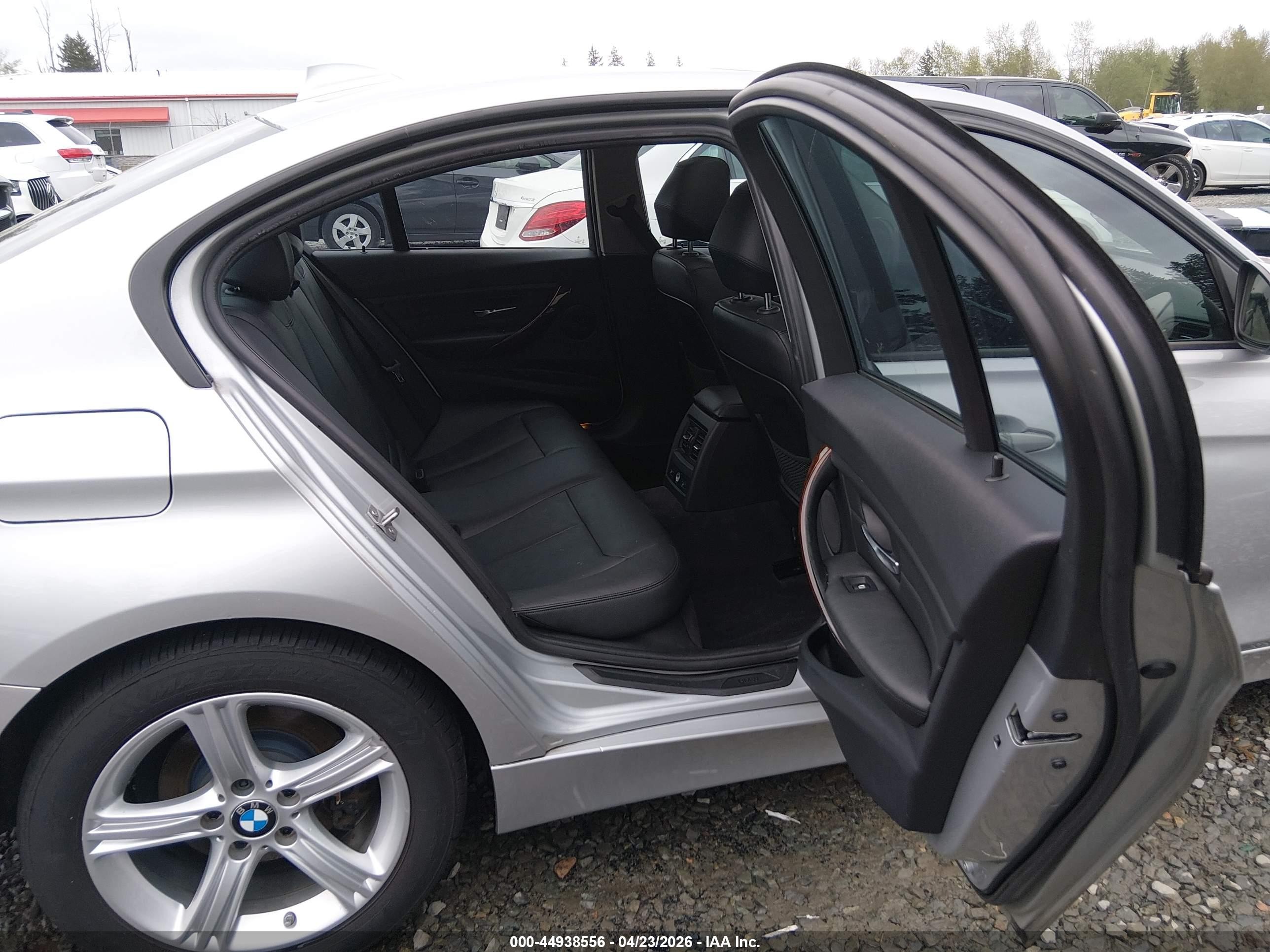 2013 Bmw 328i Xdrive Silver vin: WBA3B5G58DNP40472