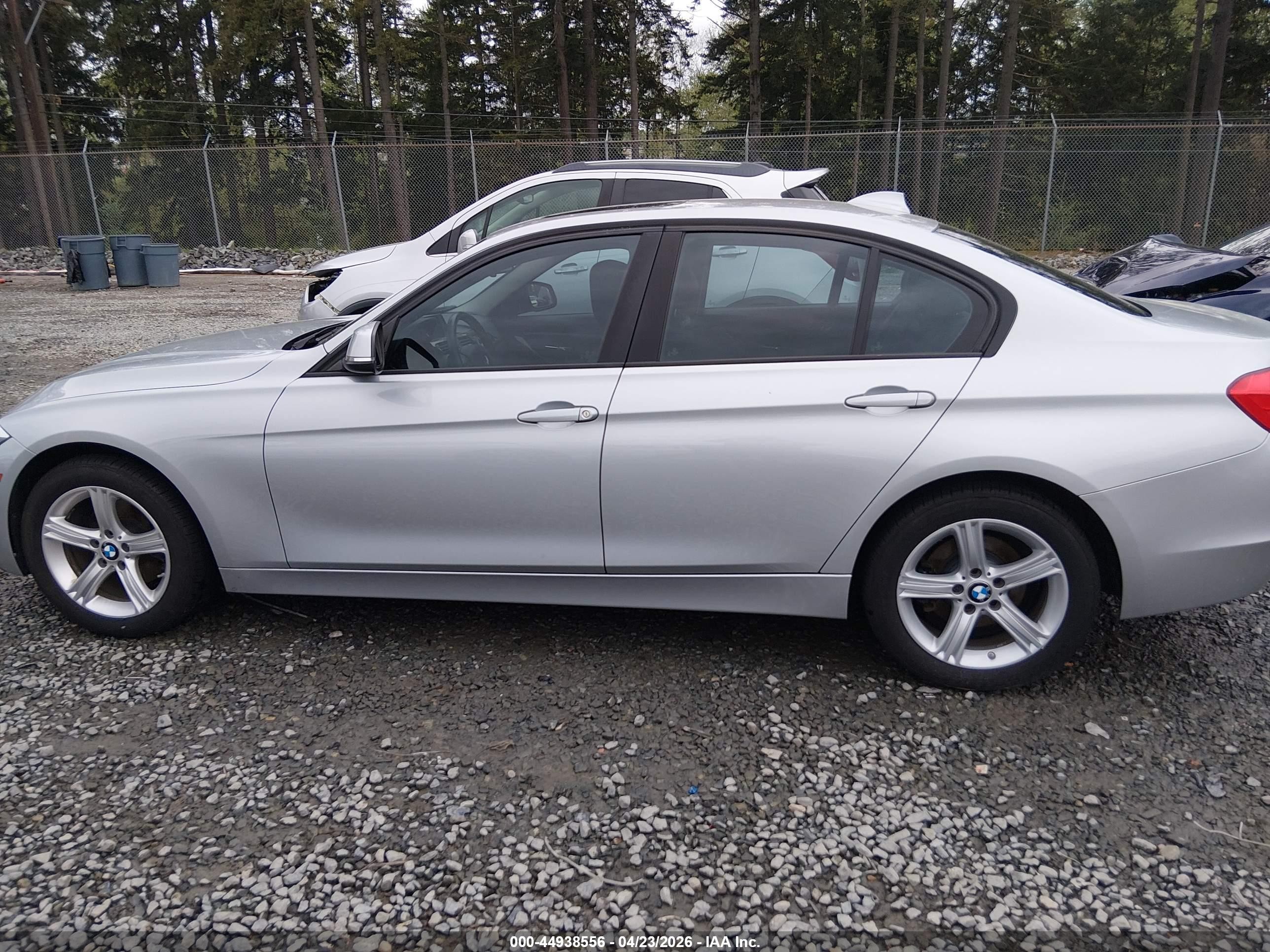 2013 Bmw 328i Xdrive Silver vin: WBA3B5G58DNP40472