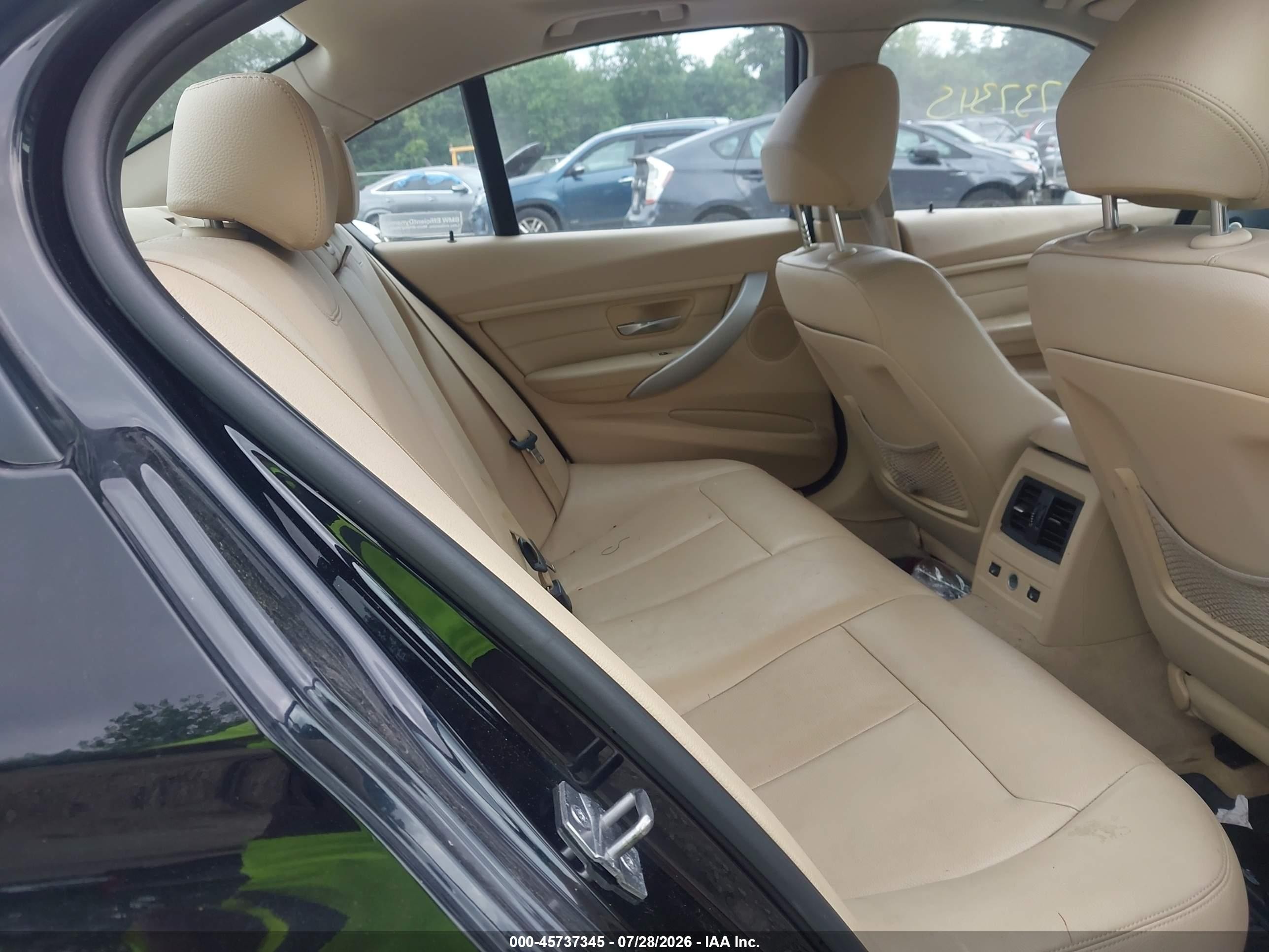 2013 Bmw 328i Xdrive Black vin: WBA3B5G58DNS02659
