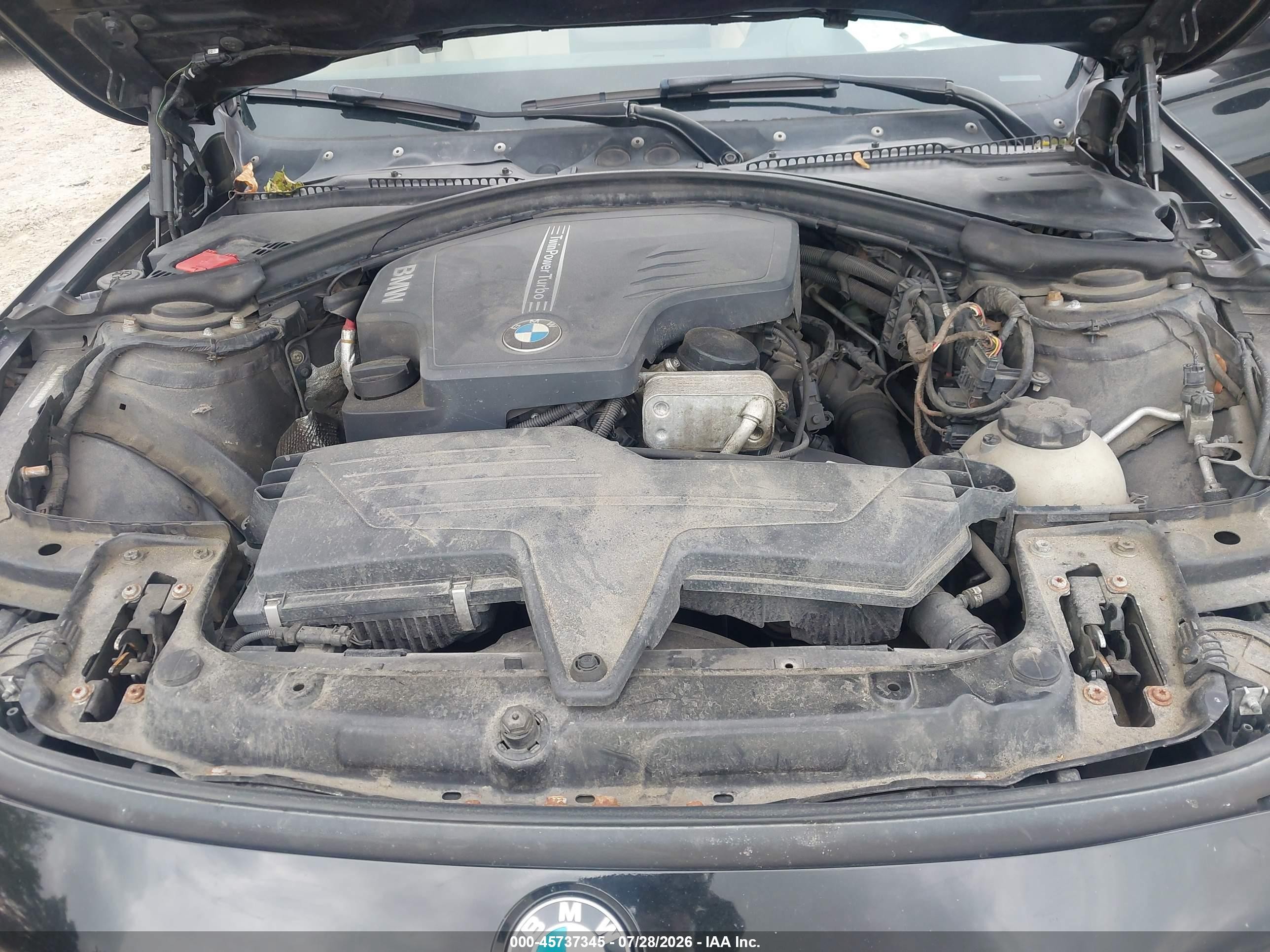 2013 Bmw 328i Xdrive Black vin: WBA3B5G58DNS02659