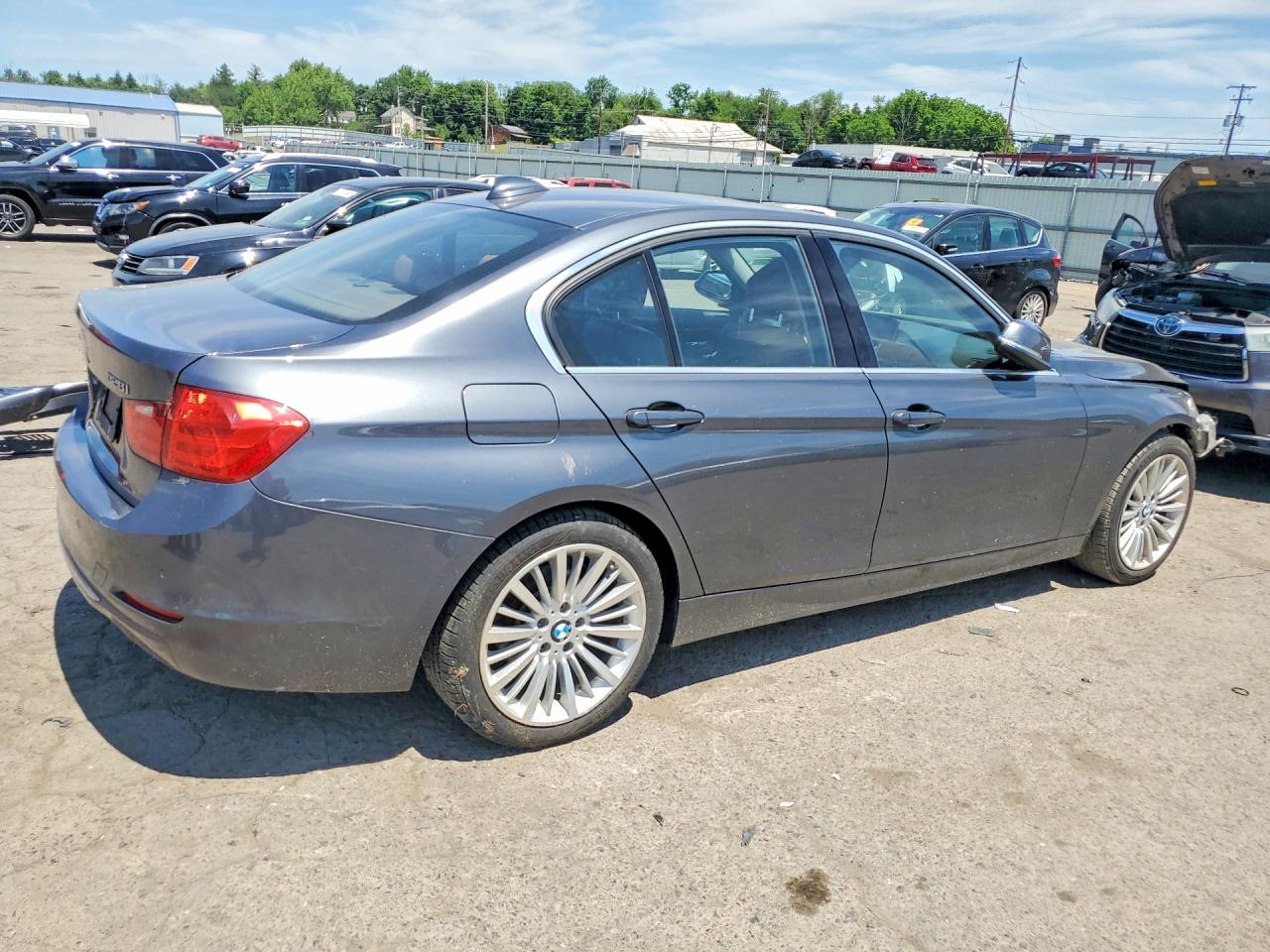 2013 Bmw 328 Xi Sulev Gray vin: WBA3B5G58DNS03083