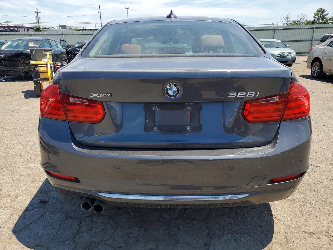 2013 Bmw 328 Xi Sulev Gray vin: WBA3B5G58DNS03083