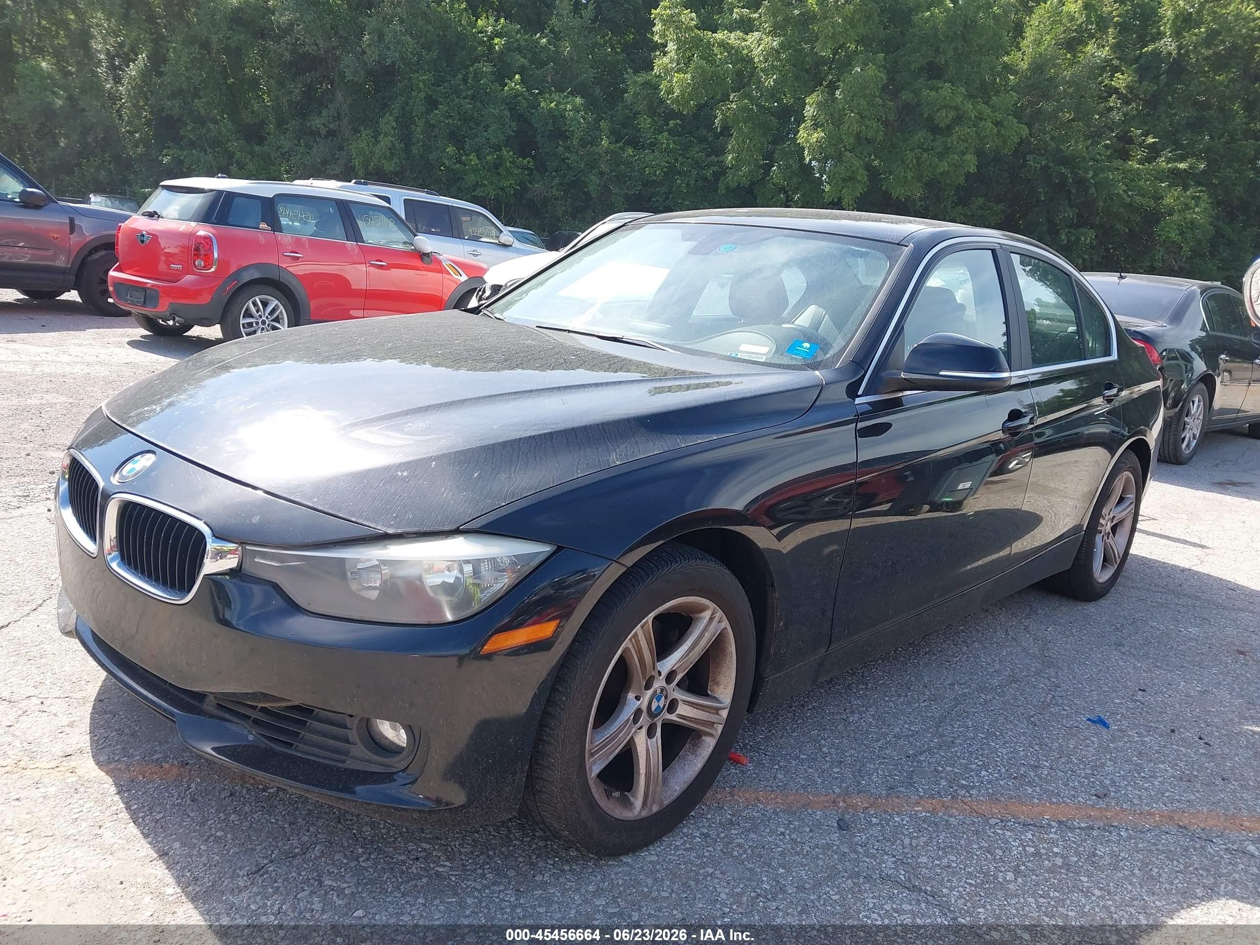 2015 Bmw 328i Xdrive Black vin: WBA3B5G58FNS13969