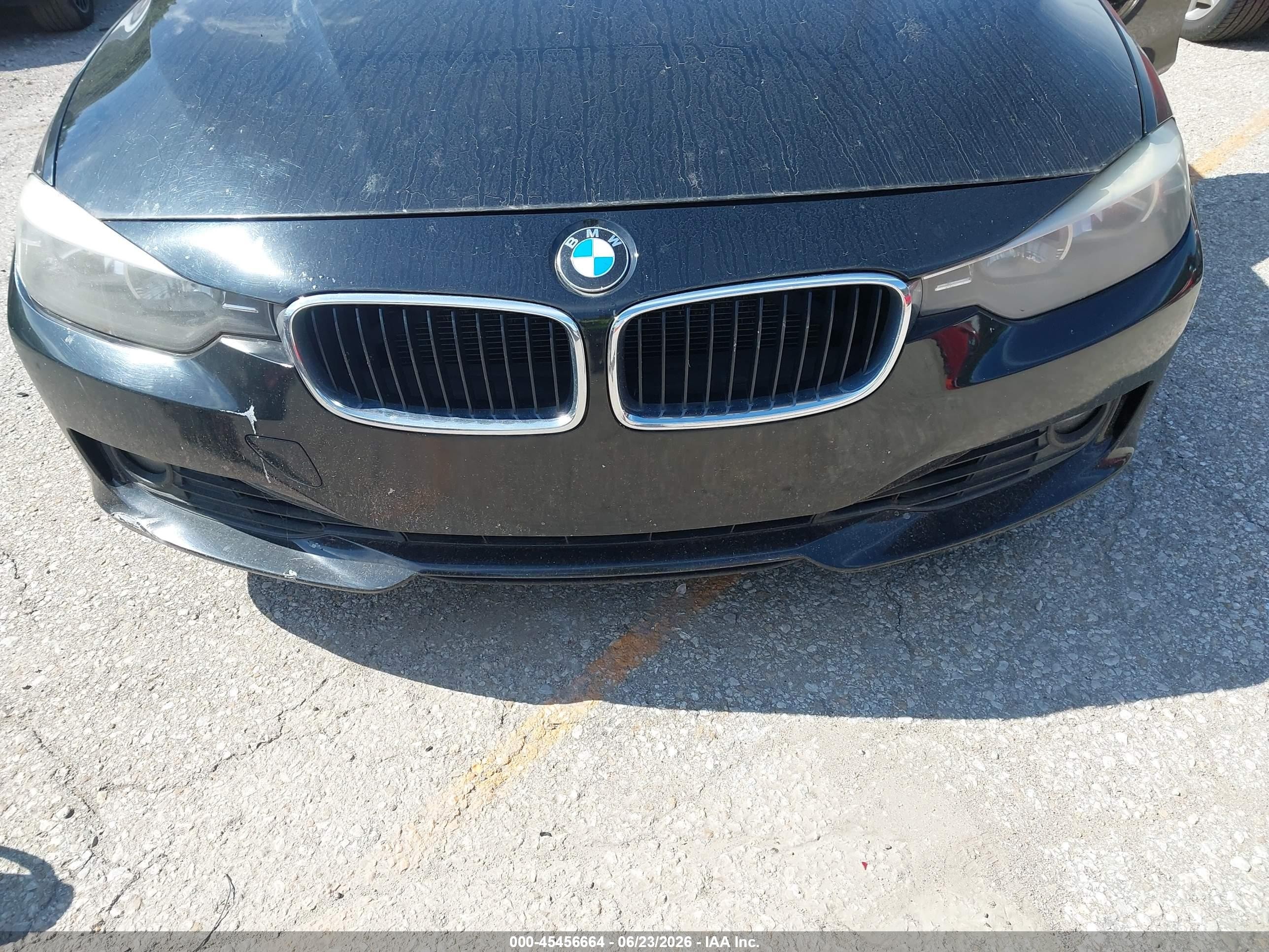 2015 Bmw 328i Xdrive Black vin: WBA3B5G58FNS13969