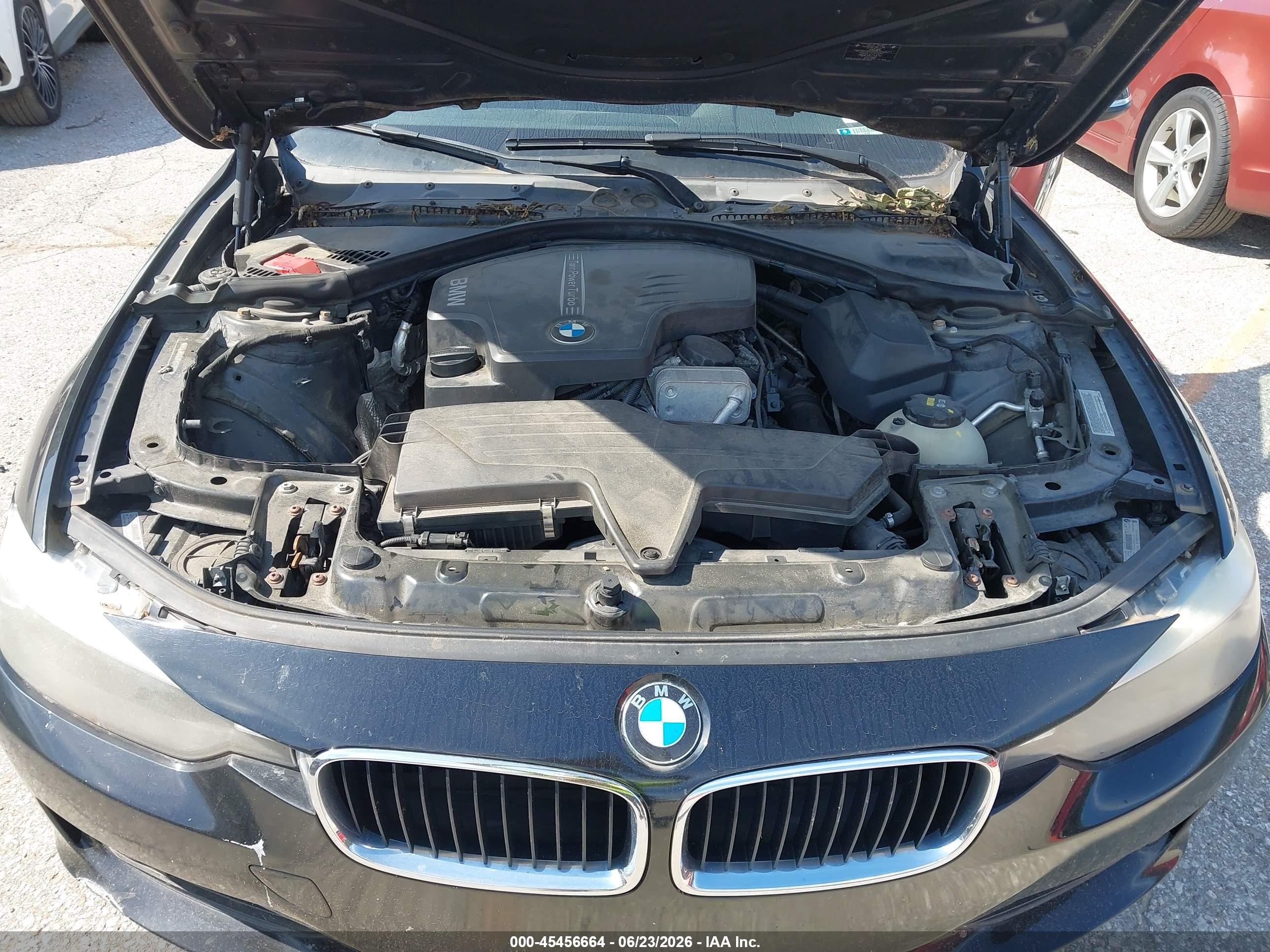2015 Bmw 328i Xdrive Black vin: WBA3B5G58FNS13969