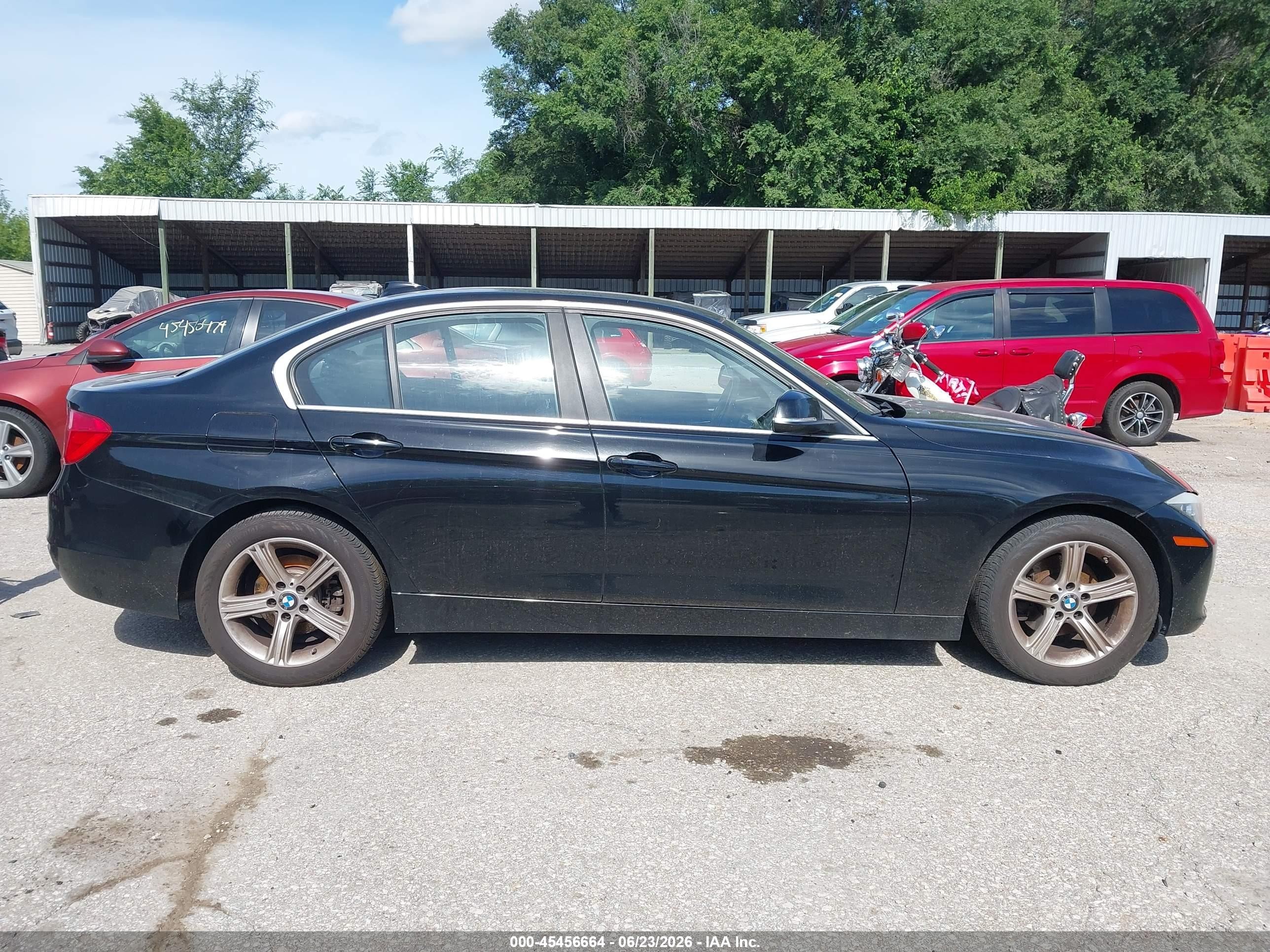 2015 Bmw 328i Xdrive Black vin: WBA3B5G58FNS13969