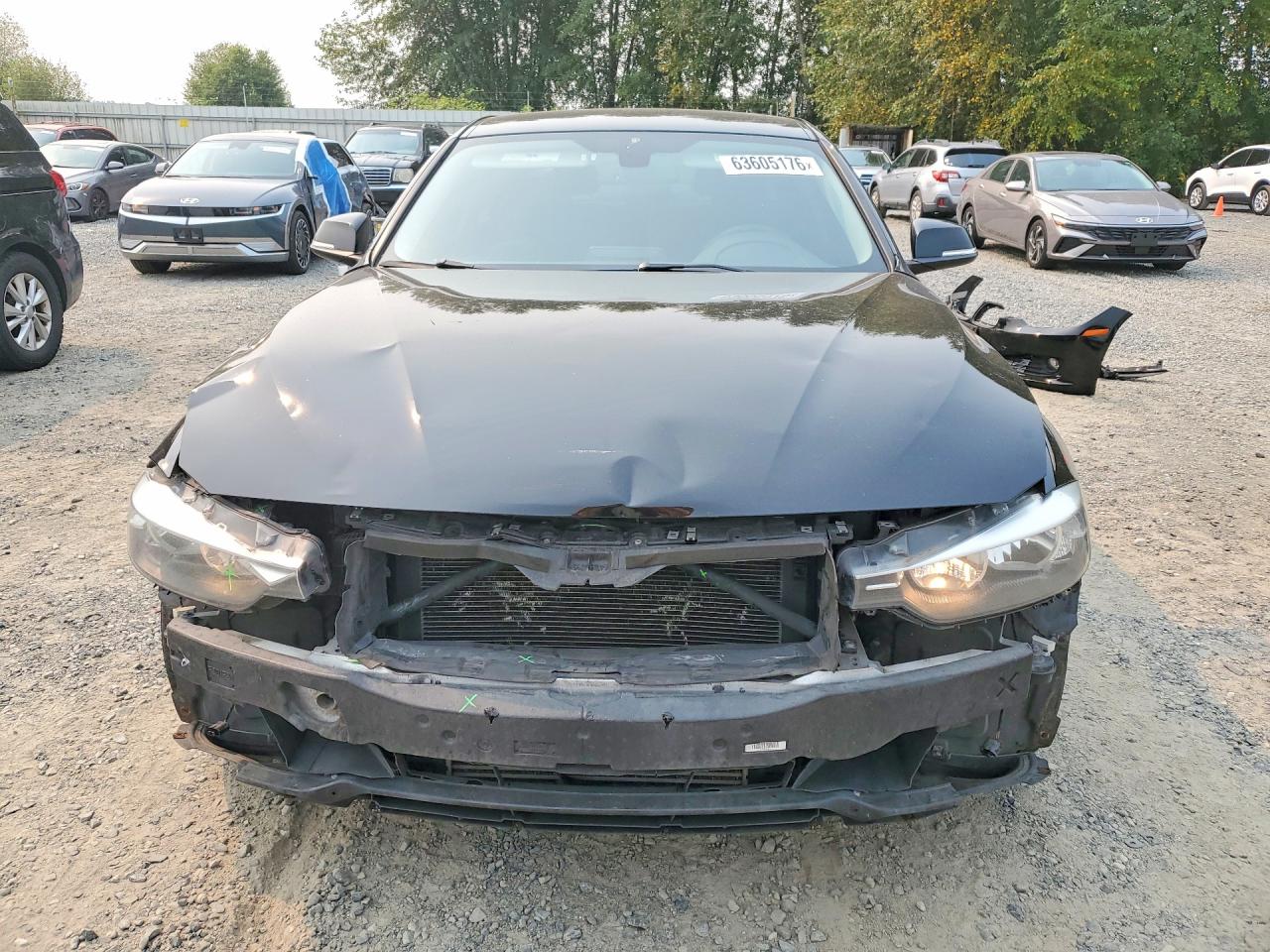 2015 Bmw 328 Xi Sulev Black vin: WBA3B5G58FNS15916