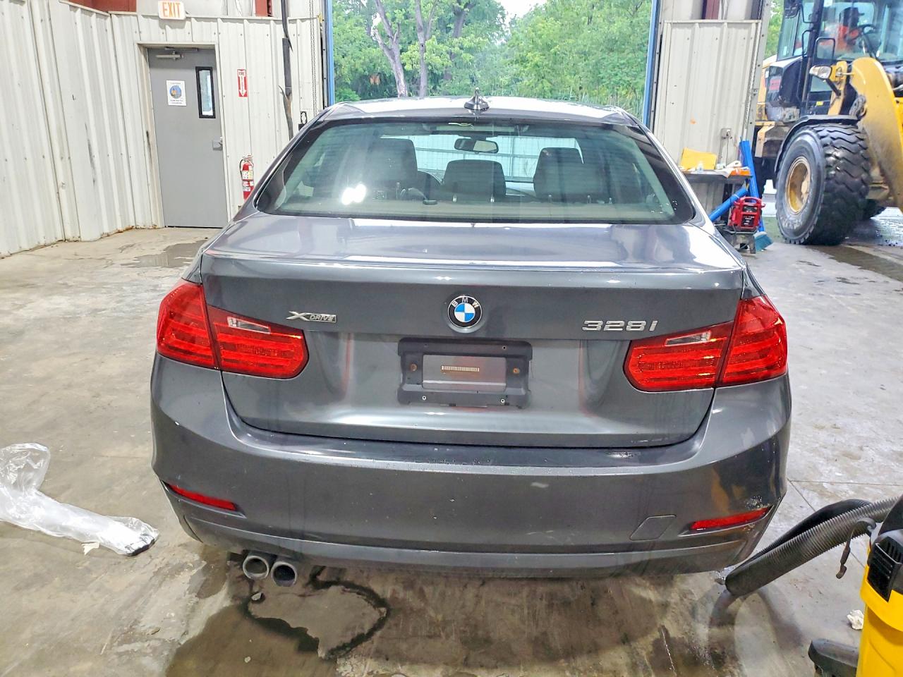 2015 Bmw 328 Xi Sulev Gray vin: WBA3B5G58FNS16144