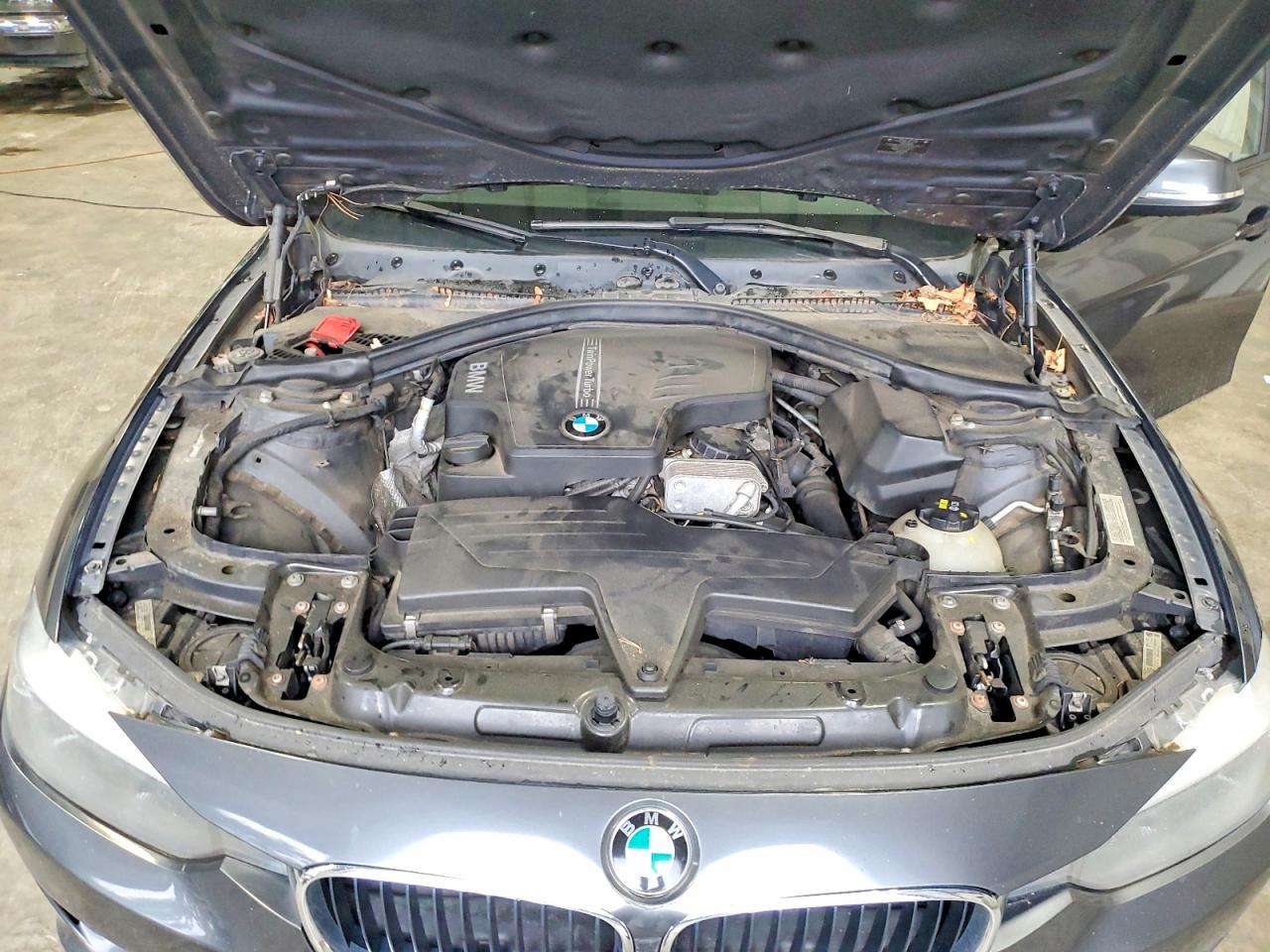 2015 Bmw 328 Xi Sulev Gray vin: WBA3B5G58FNS16144