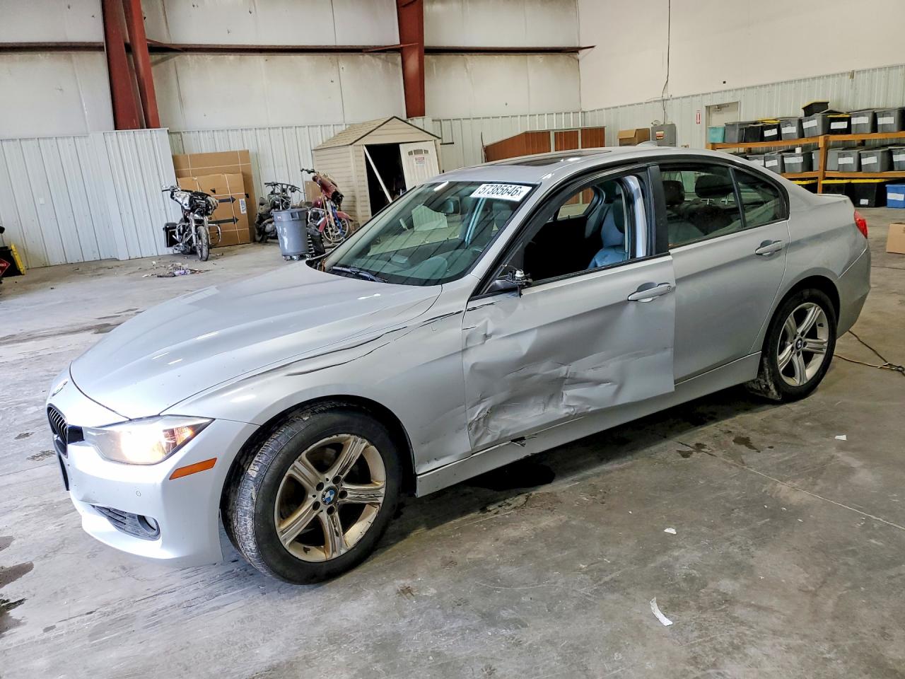 2015 Bmw 328 Xi Sulev Silver vin: WBA3B5G58FNS19870