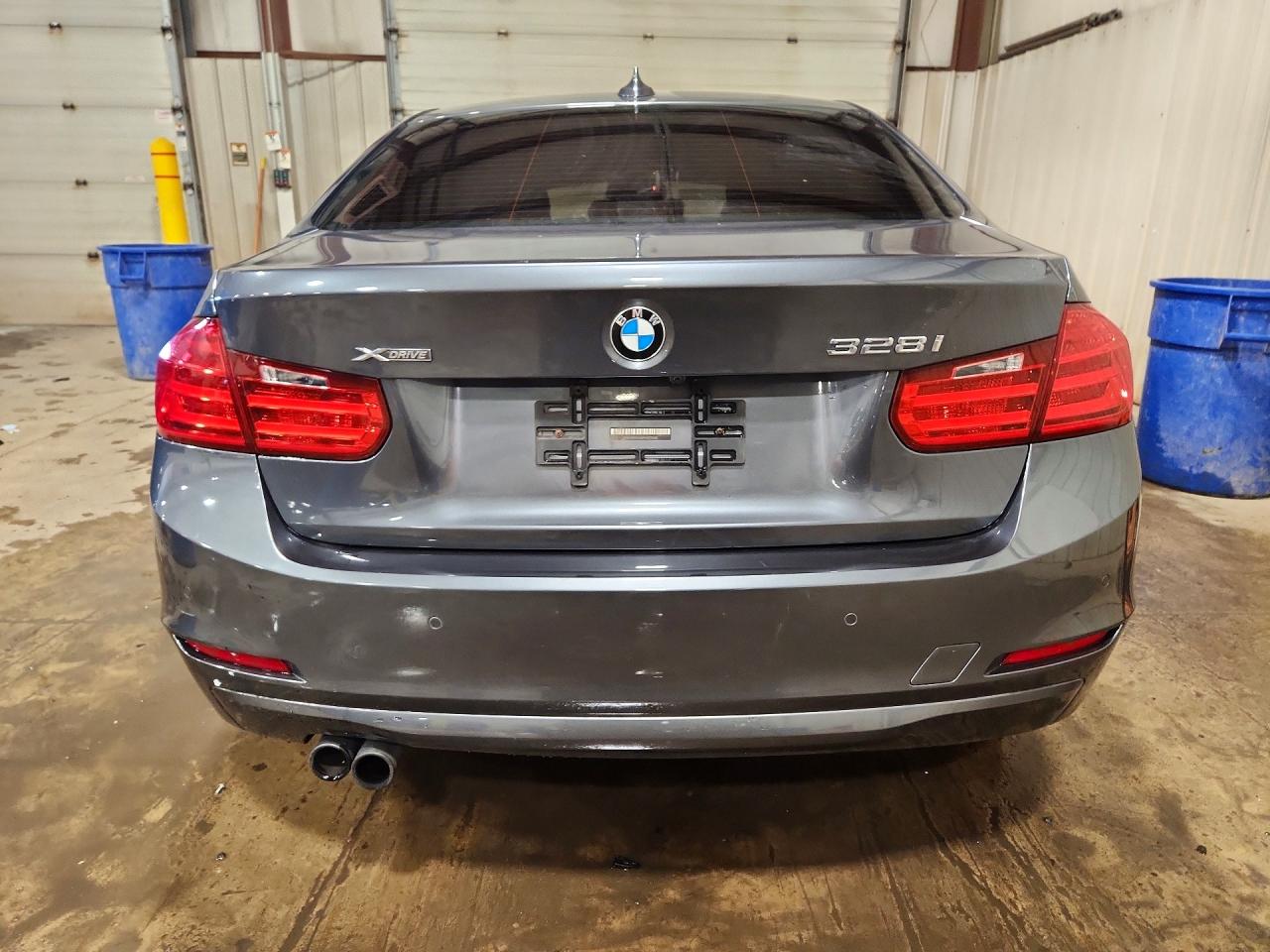 2015 Bmw 328 Xi Sulev Gray vin: WBA3B5G58FNS20582