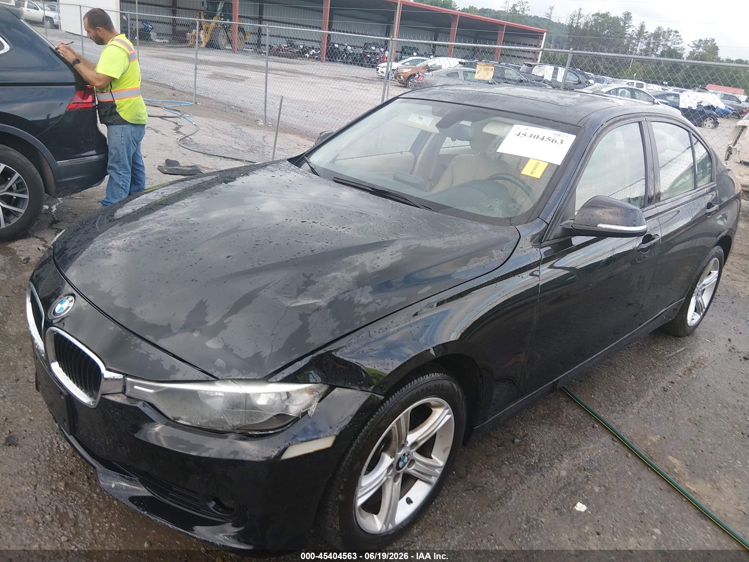 2013 Bmw 328i Xdrive Черный vin: WBA3B5G59DNS03948