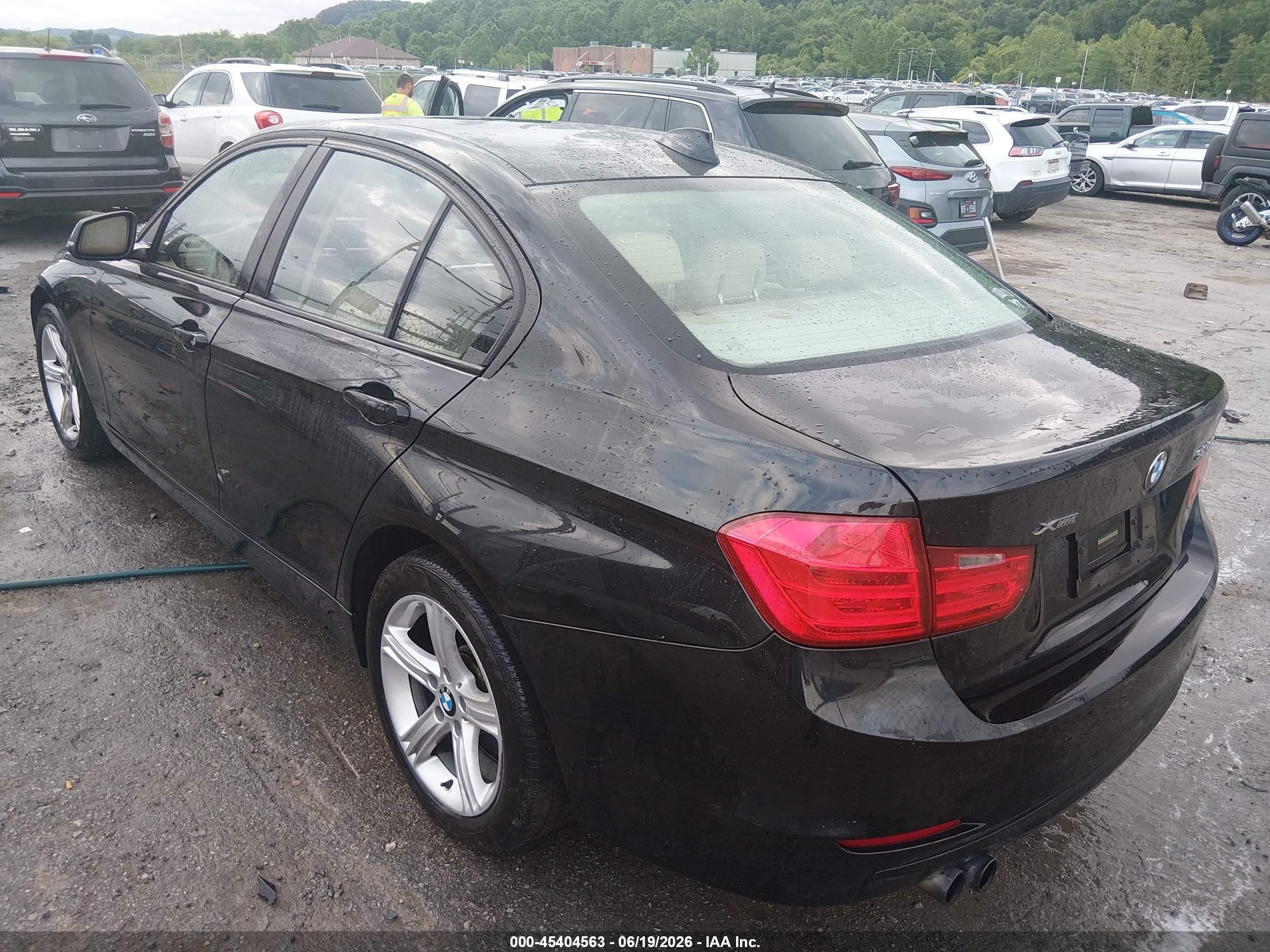 2013 Bmw 328i Xdrive Черный vin: WBA3B5G59DNS03948
