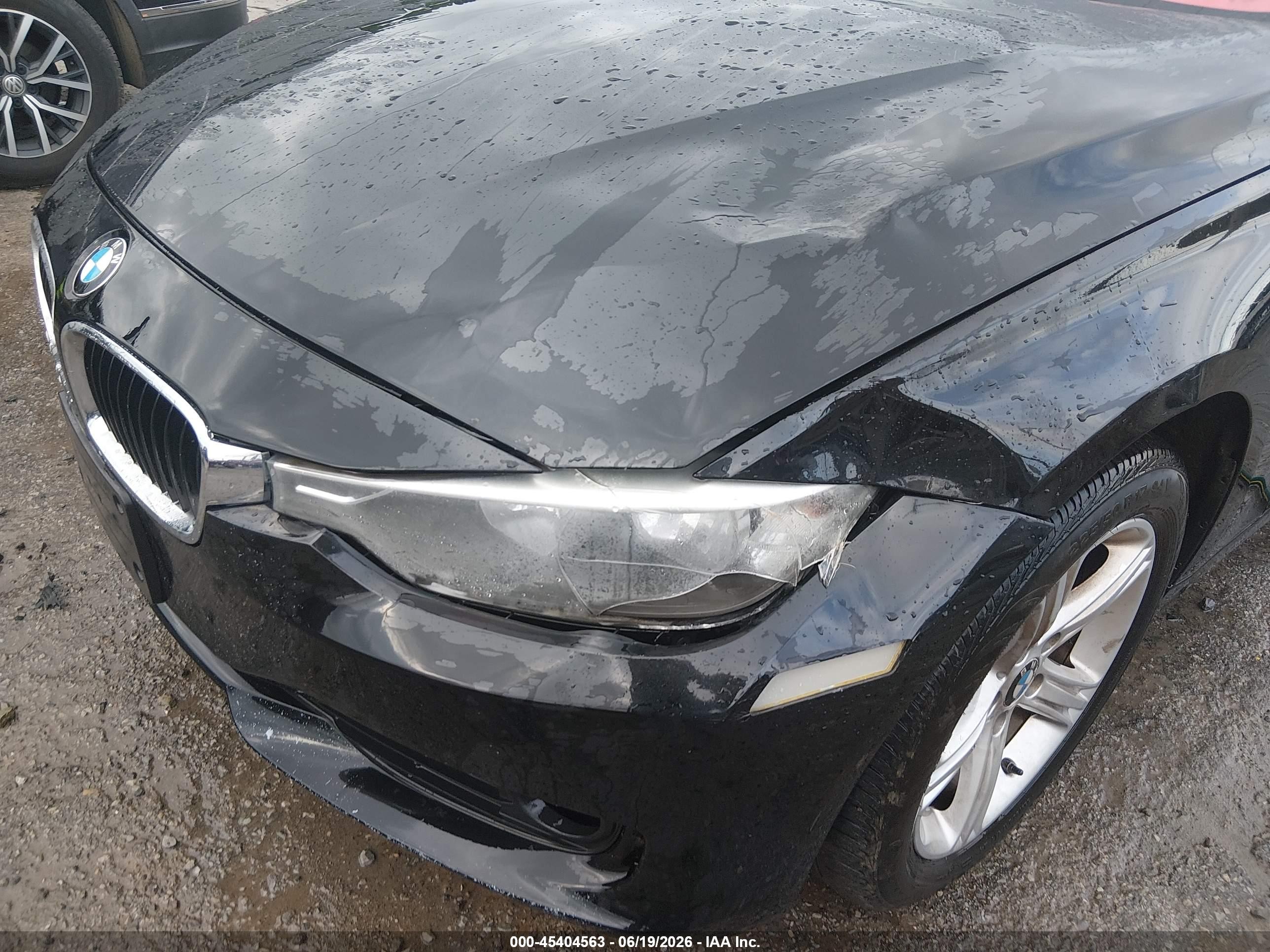 2013 Bmw 328i Xdrive Черный vin: WBA3B5G59DNS03948