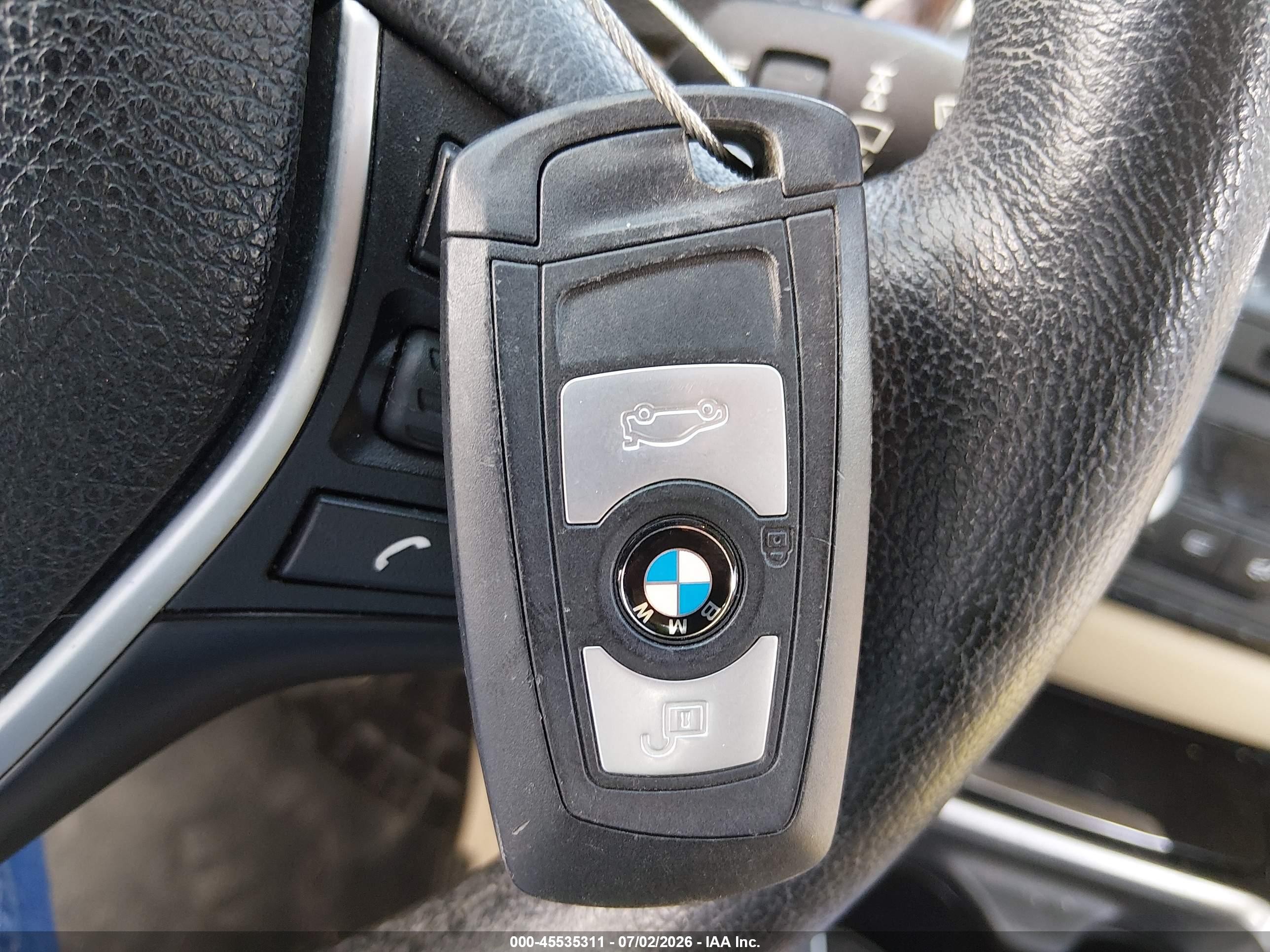 2014 Bmw 328i Xdrive White vin: WBA3B5G59ENS07922