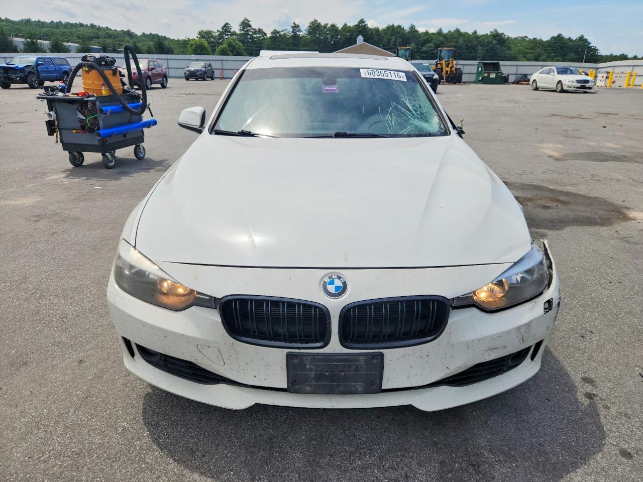 2015 Bmw 328 Xi Sulev White vin: WBA3B5G59FNS14841