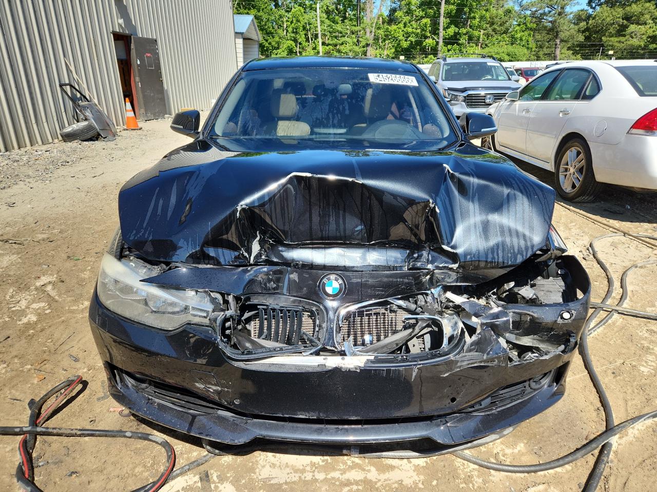 2015 Bmw 328 Xi Sulev Black vin: WBA3B5G59FNS15813 Damage: Grille, Broken, Replacement Required