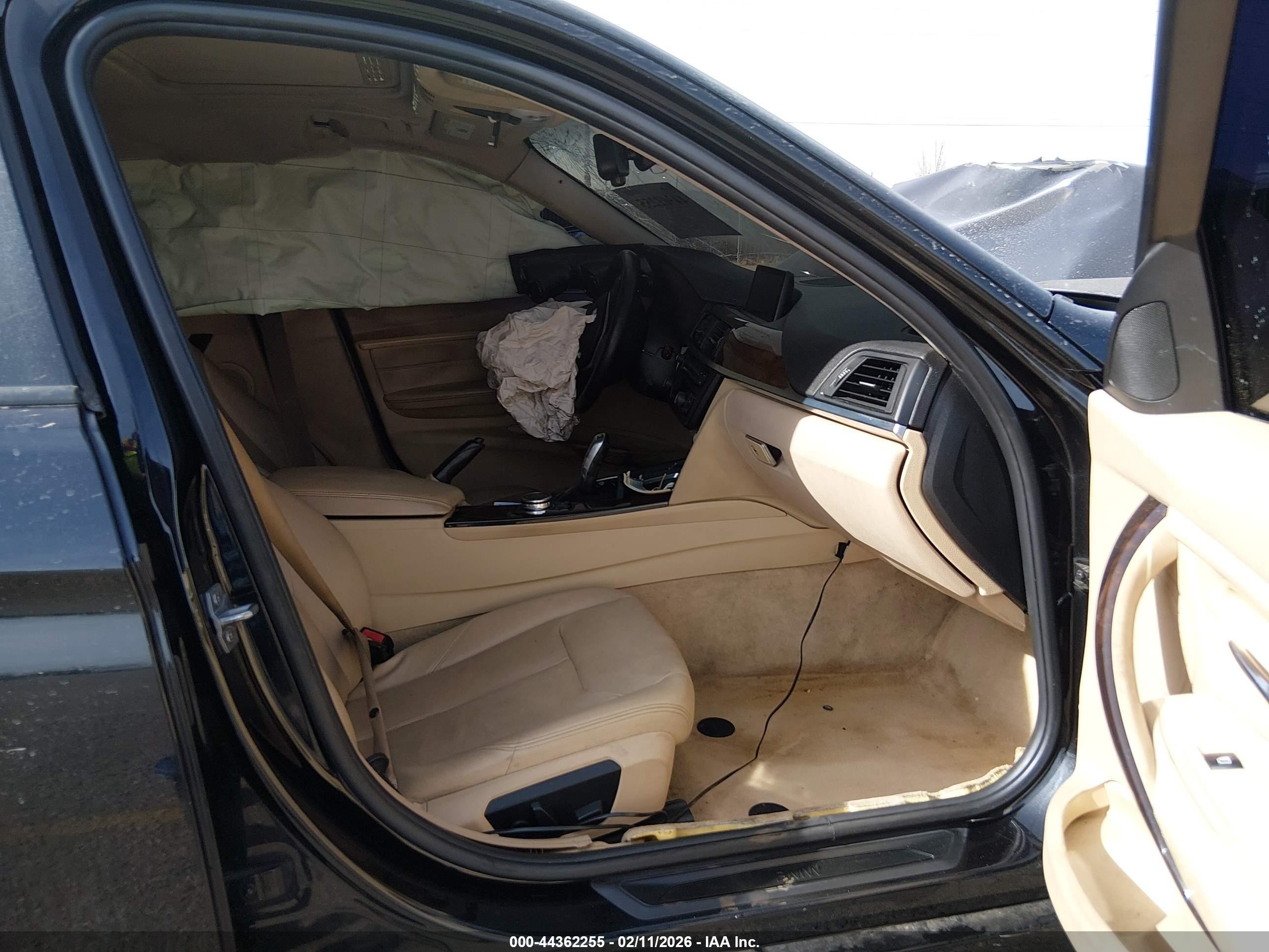 2015 Bmw 328i Xdrive Black vin: WBA3B5G59FNS17237