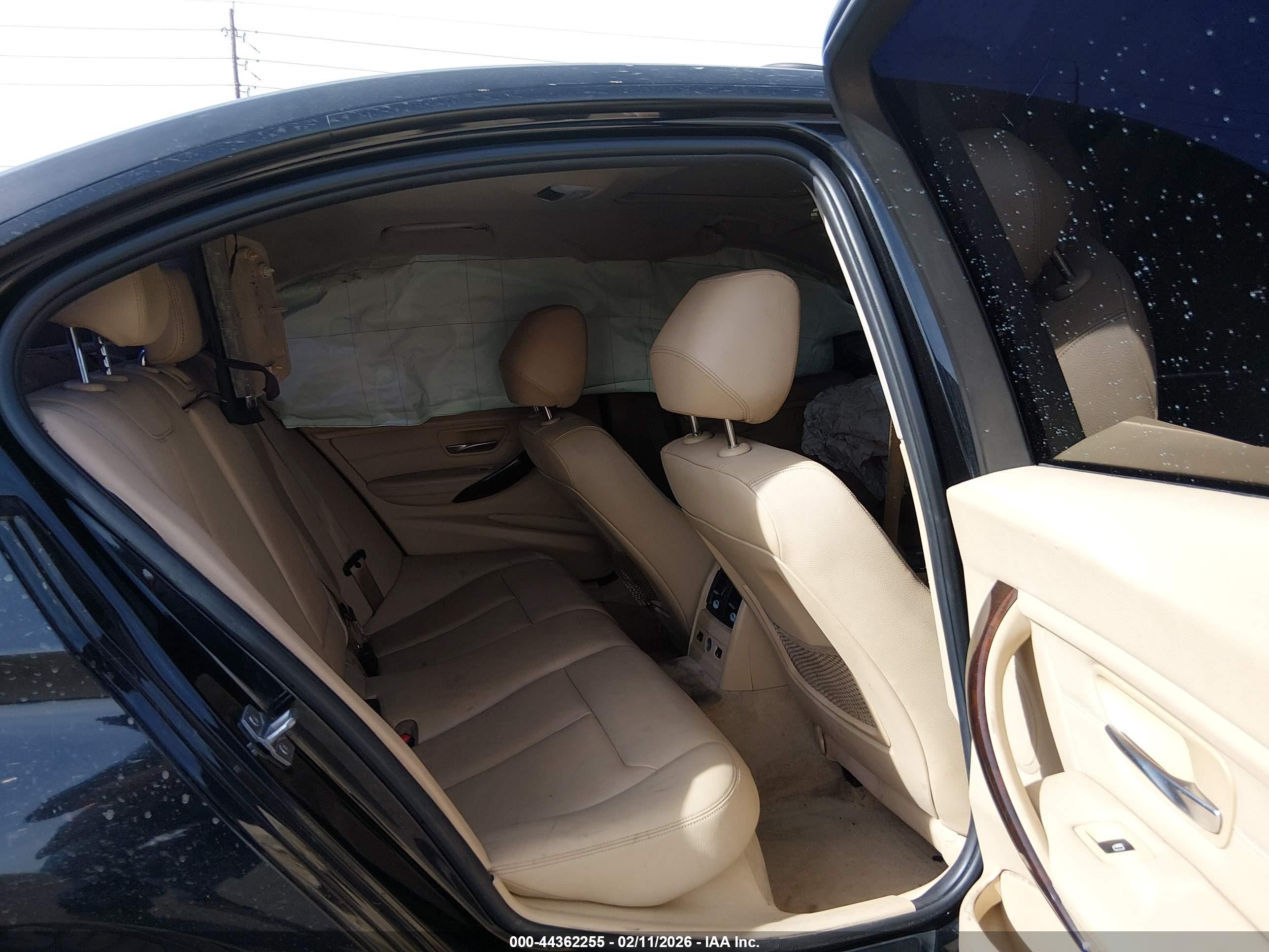 2015 Bmw 328i Xdrive Black vin: WBA3B5G59FNS17237