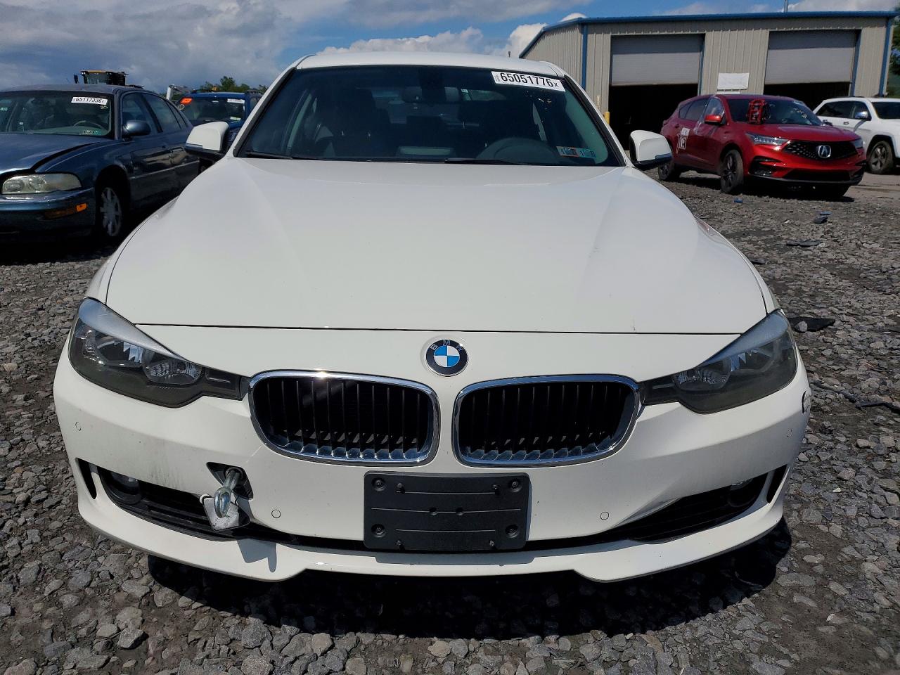 2015 Bmw 328 Xi Sulev White vin: WBA3B5G59FNS18422