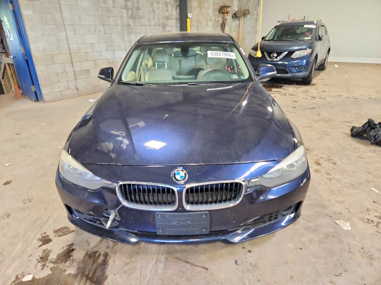 2015 Bmw 328 Xi Sulev Синий vin: WBA3B5G59FNS19828