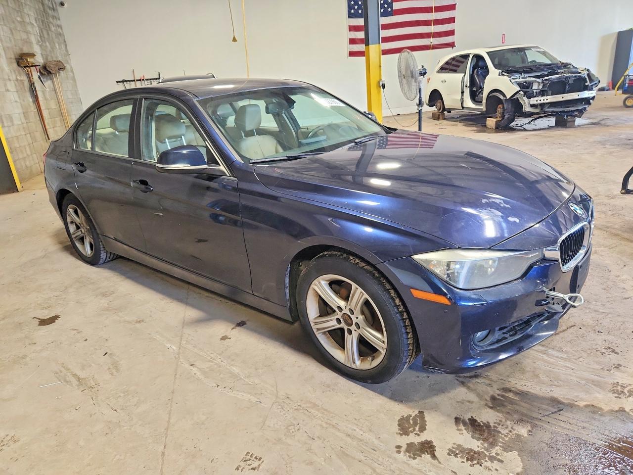 2015 Bmw 328 Xi Sulev Синий vin: WBA3B5G59FNS19828