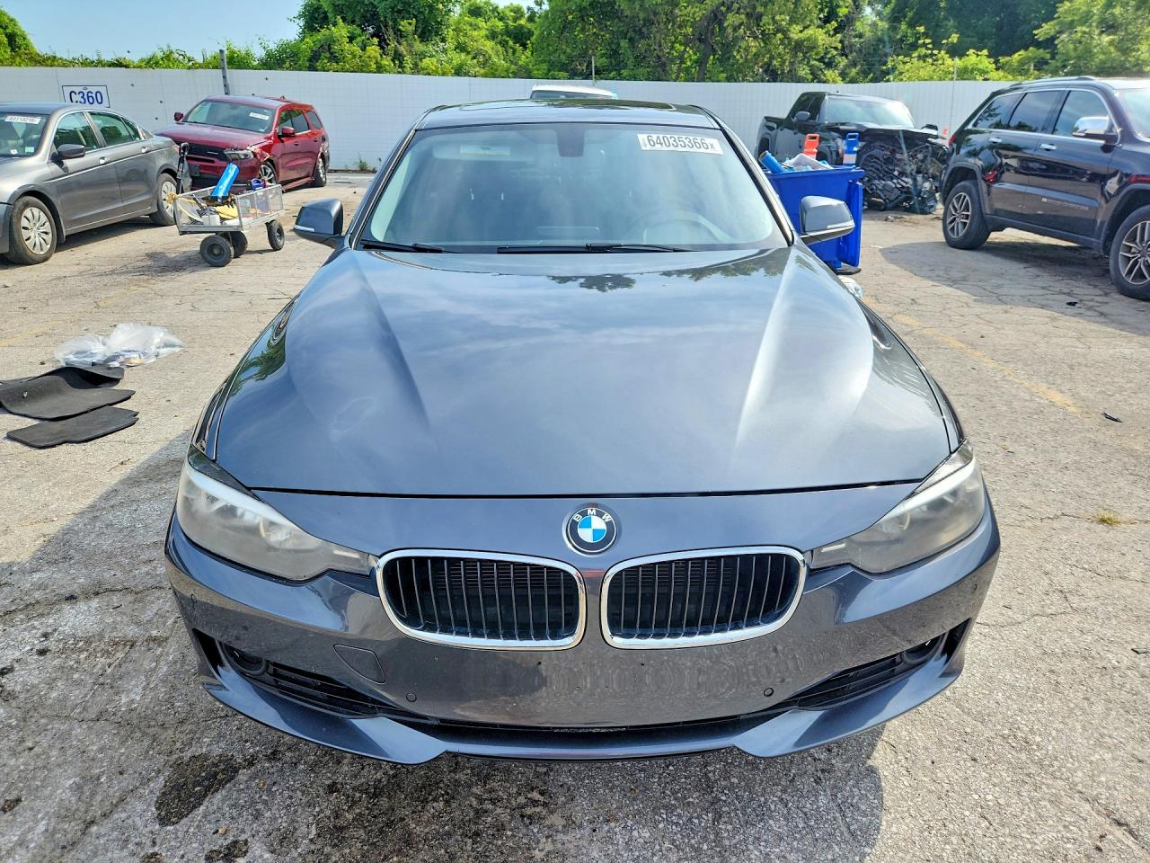 2015 Bmw 328 Xi Sulev Gray vin: WBA3B5G59FNS20140