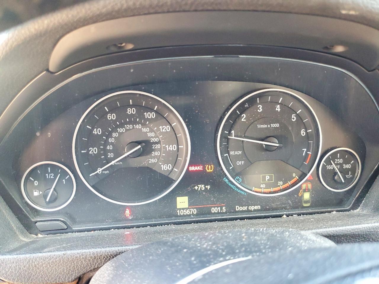 2015 Bmw 328 Xi Sulev Charcoal vin: WBA3B5G59FNS20185