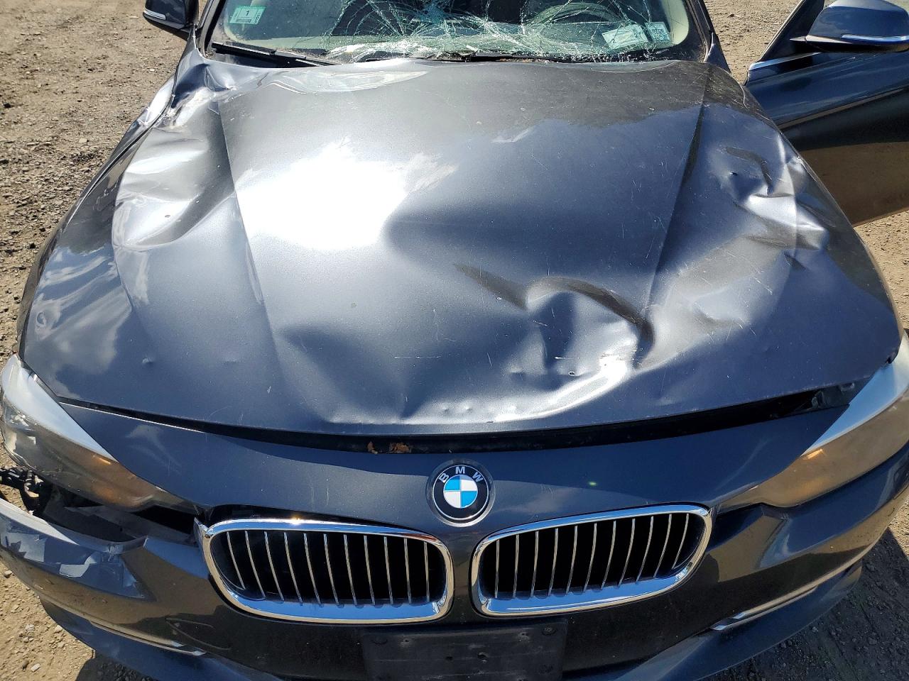 2015 Bmw 328 Xi Sulev Charcoal vin: WBA3B5G59FNS20185