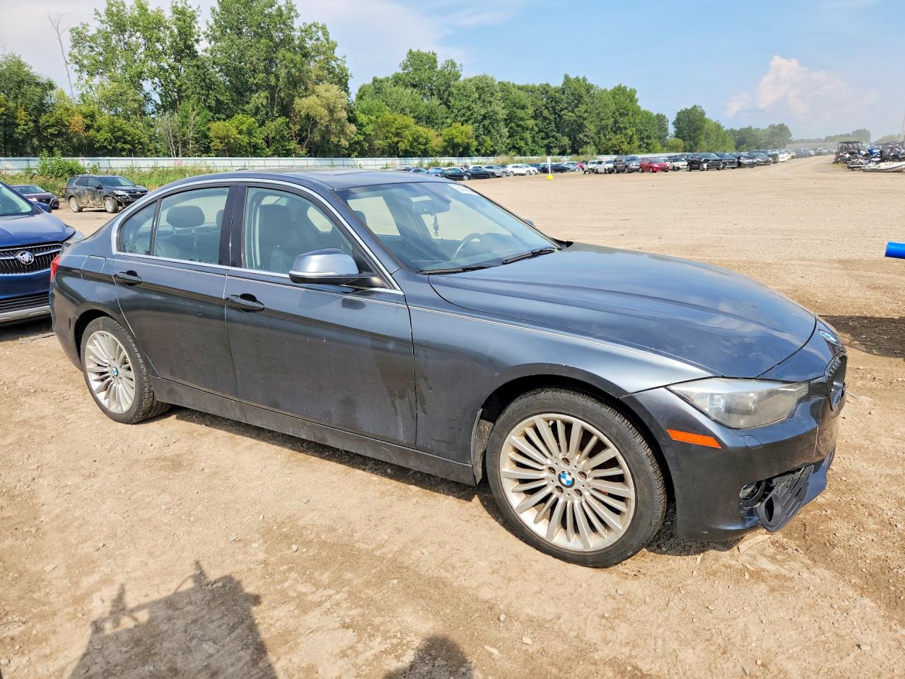 2013 Bmw 328 Xi Sulev Gray vin: WBA3B5G5XDNP40358