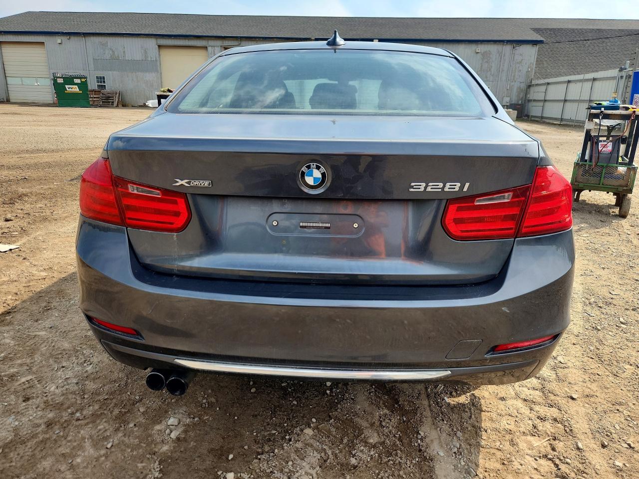 2013 Bmw 328 Xi Sulev Gray vin: WBA3B5G5XDNP40358